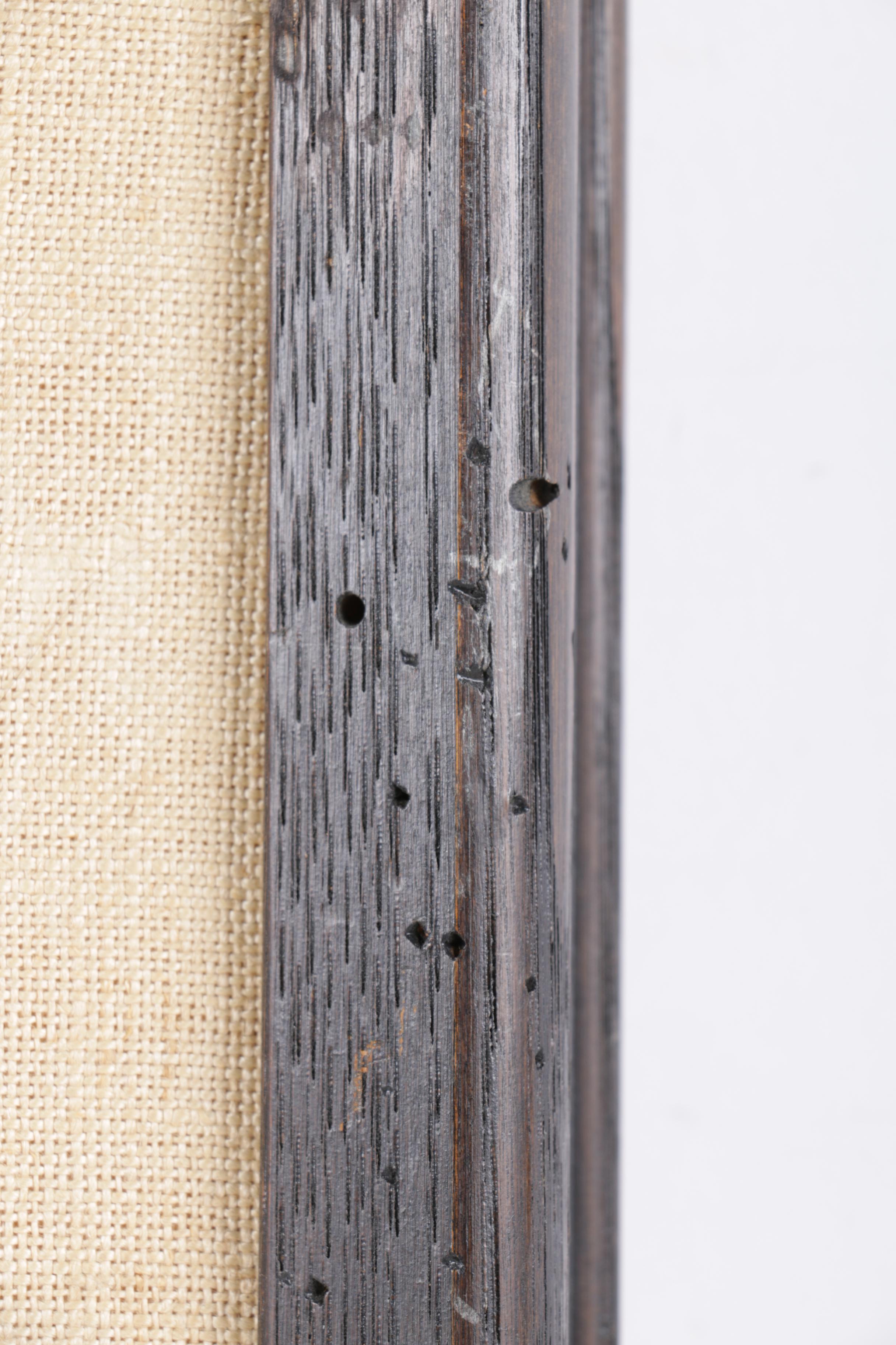 Robert Alan Gough Oil Painting on Canvas Board of Wooded Scene