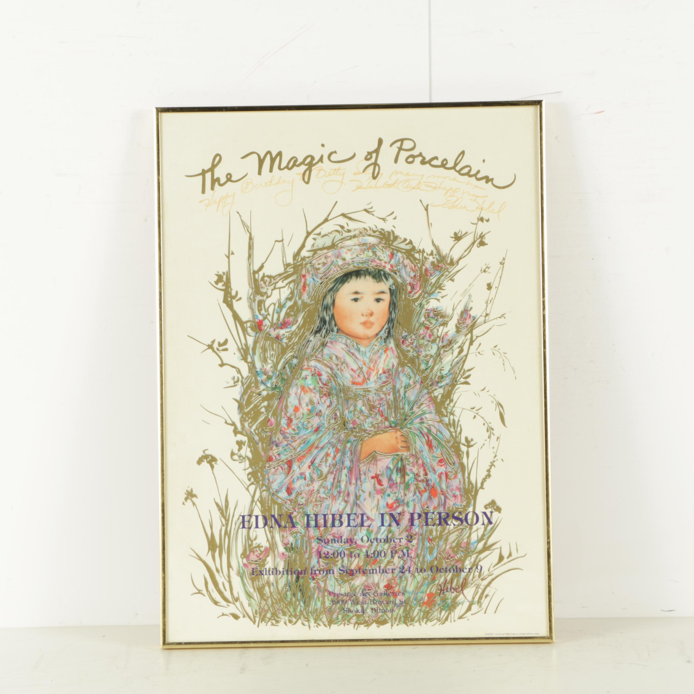 Reproduction Print of "The Magic of Porcelain" after Edna Hibel