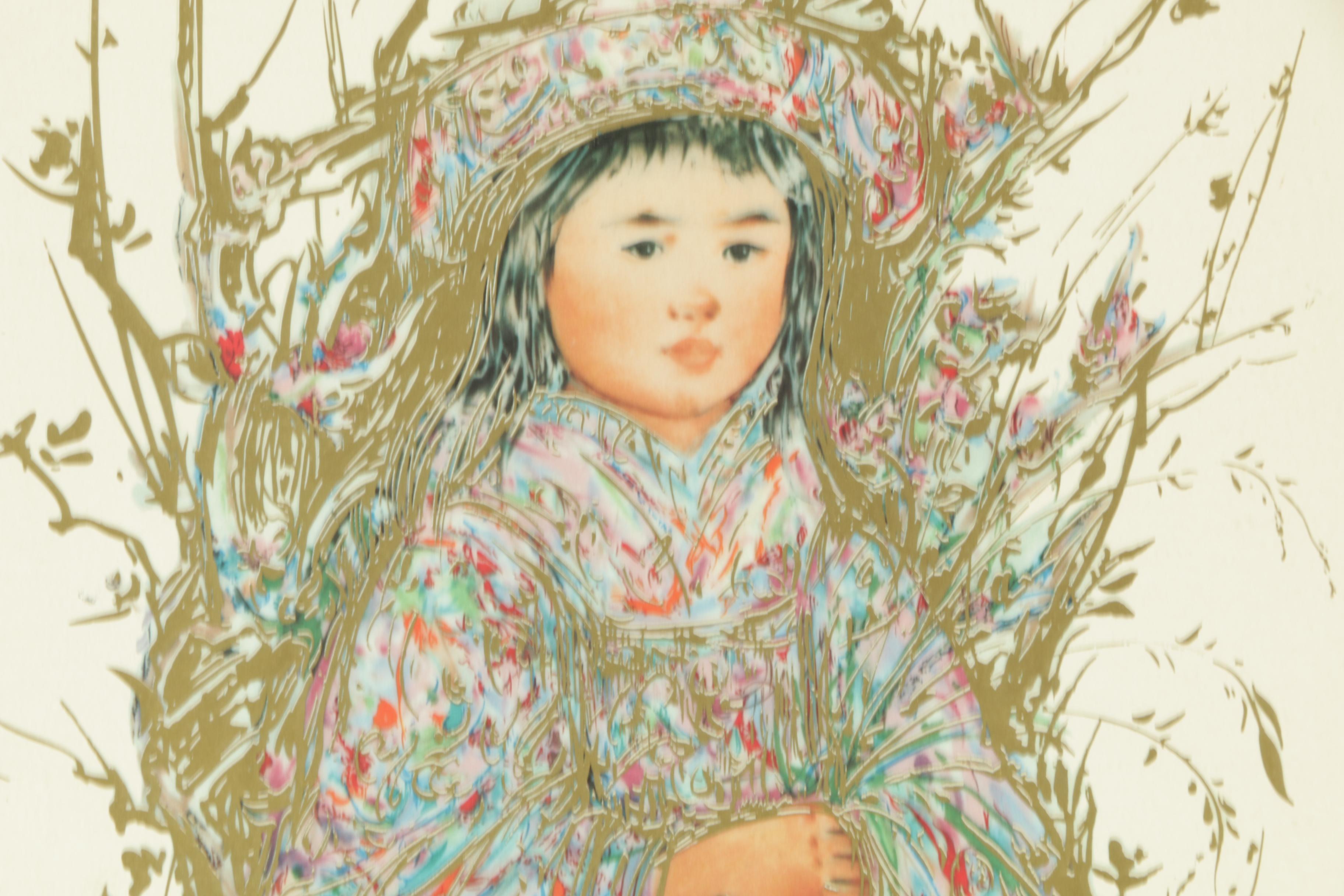 Reproduction Print of "The Magic of Porcelain" after Edna Hibel