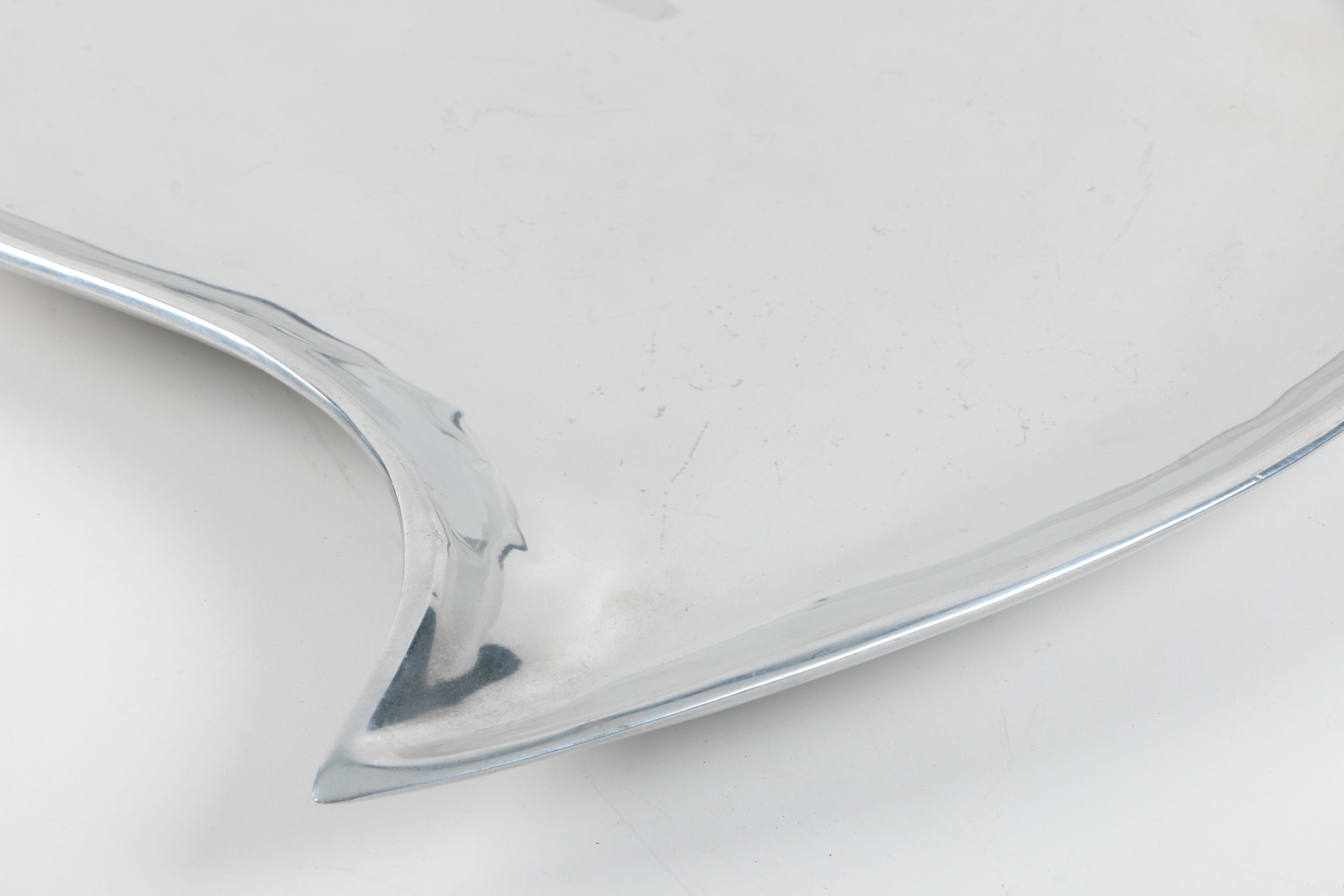 Mariposa Silver Gilt Metal Trays