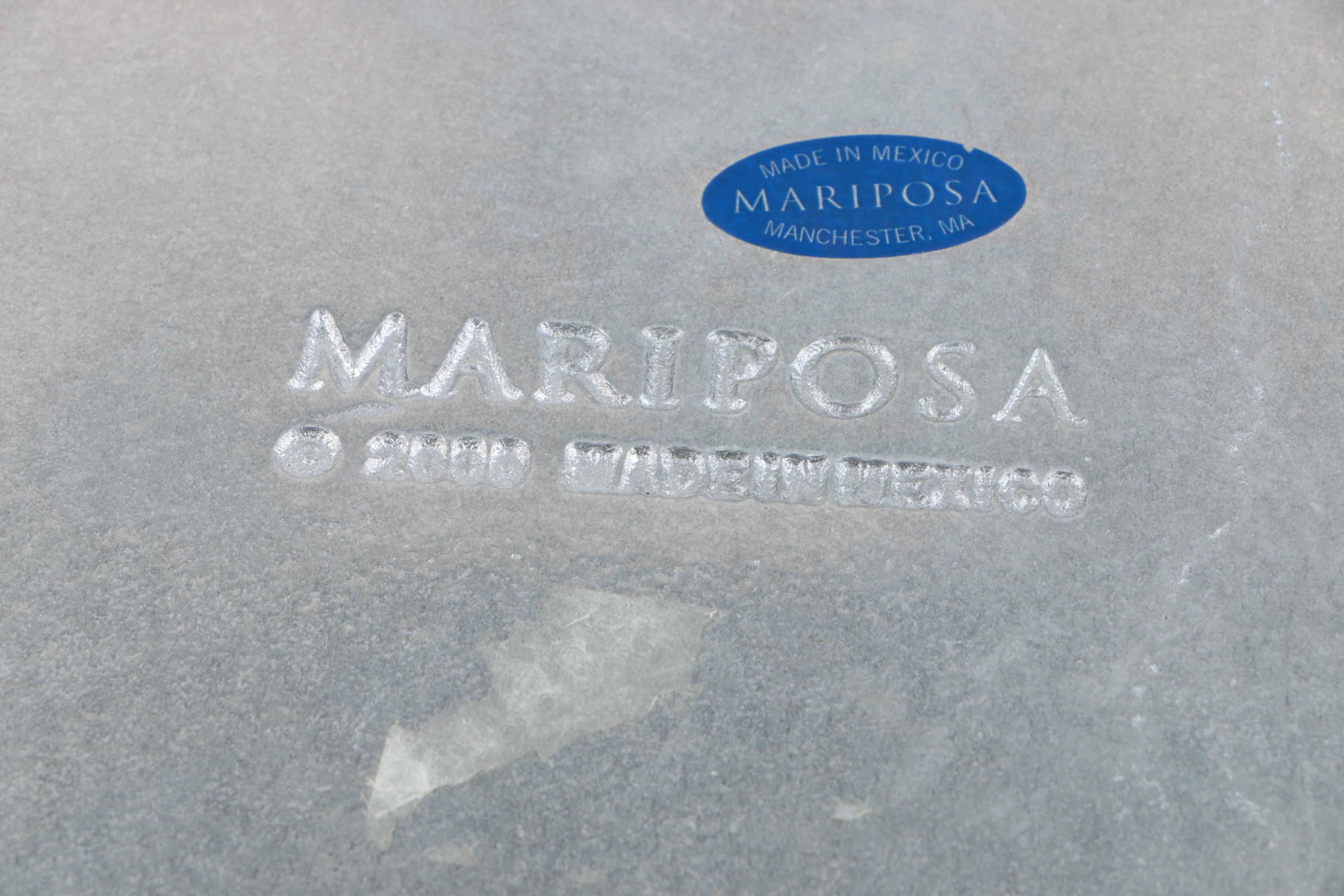 Mariposa Silver Gilt Metal Trays