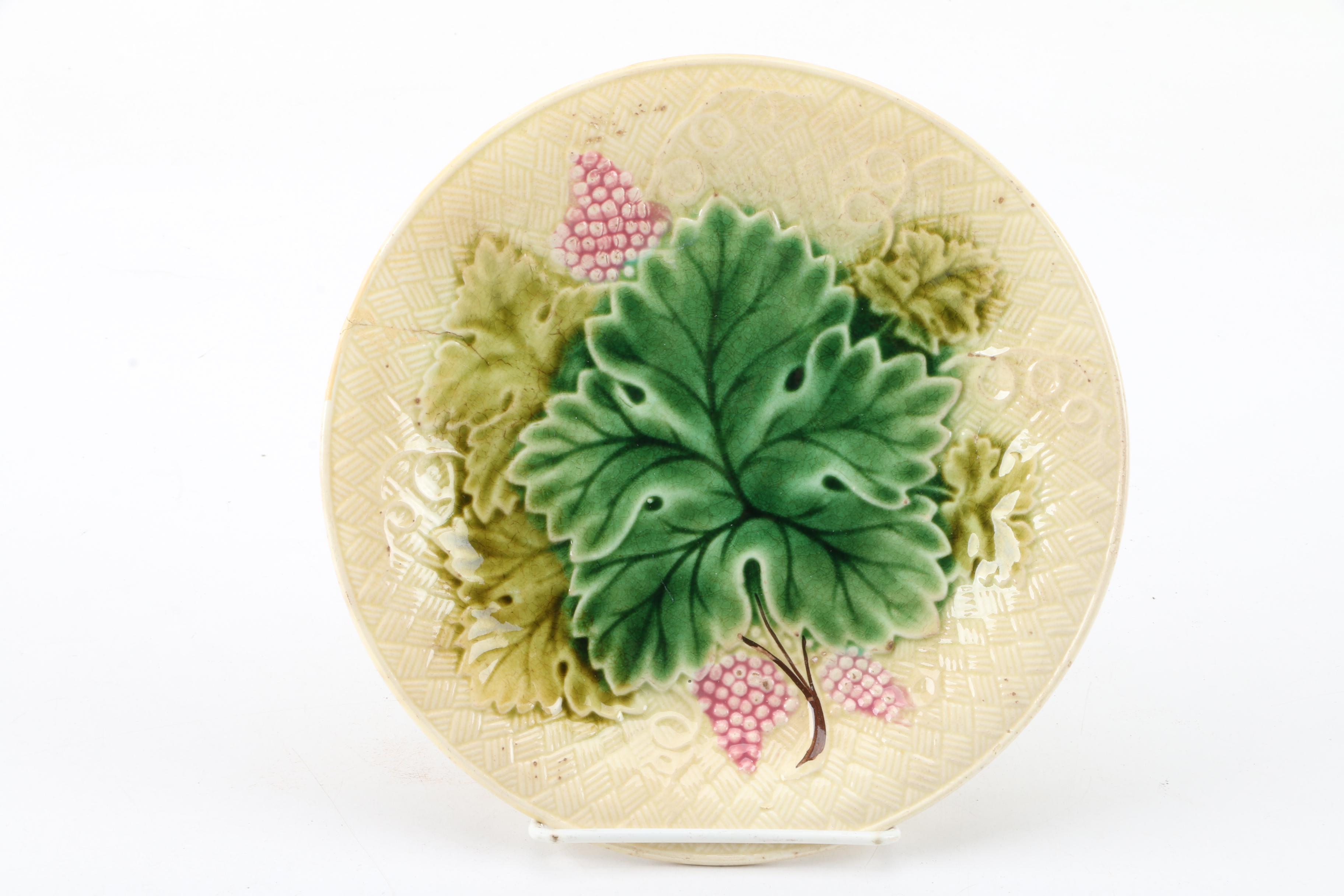 Henriot Quimper and Salins Faïence Plates