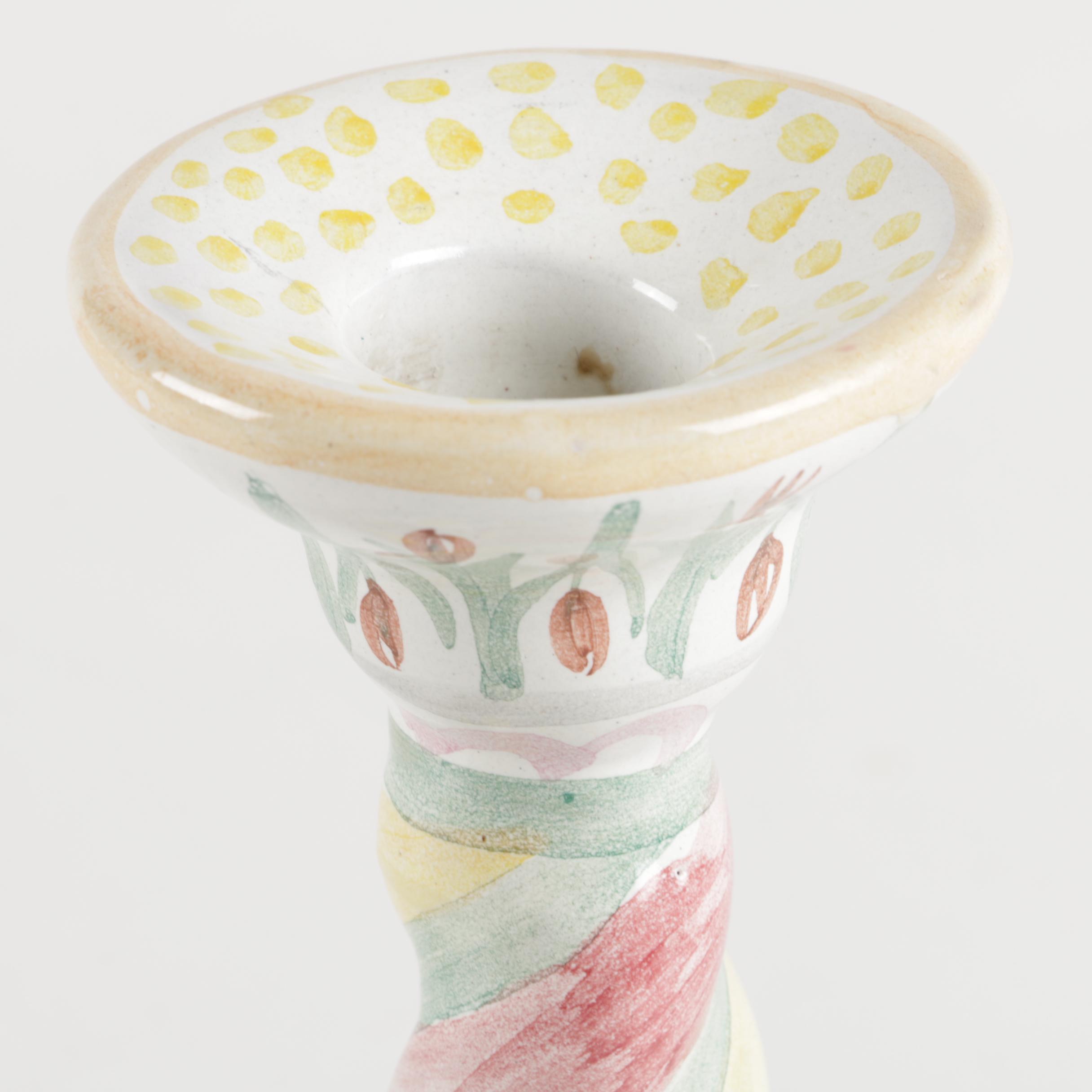 Vietri Serving Bowl and Candlestick