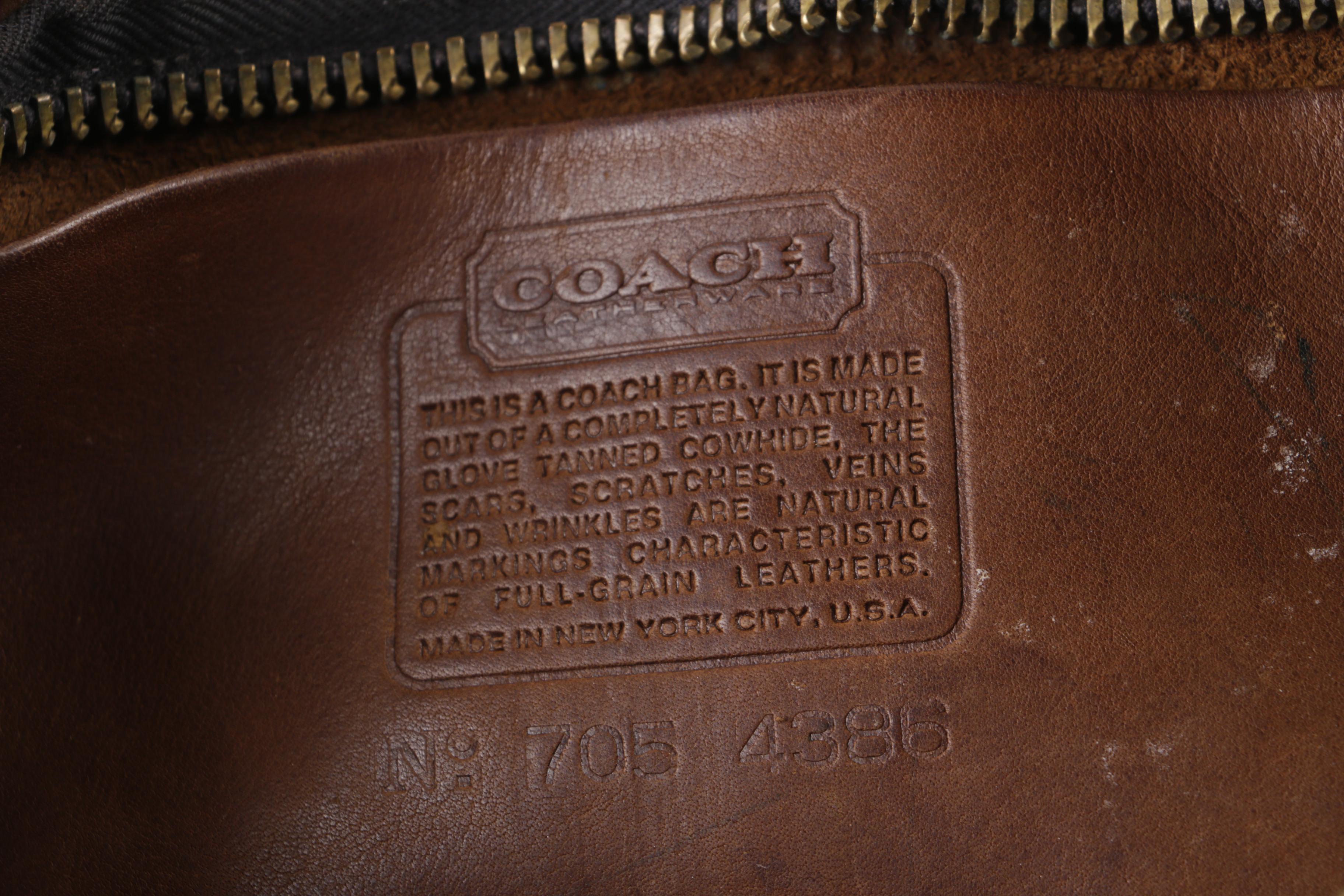 Vintage Coach Leatherwear New York City Handbags