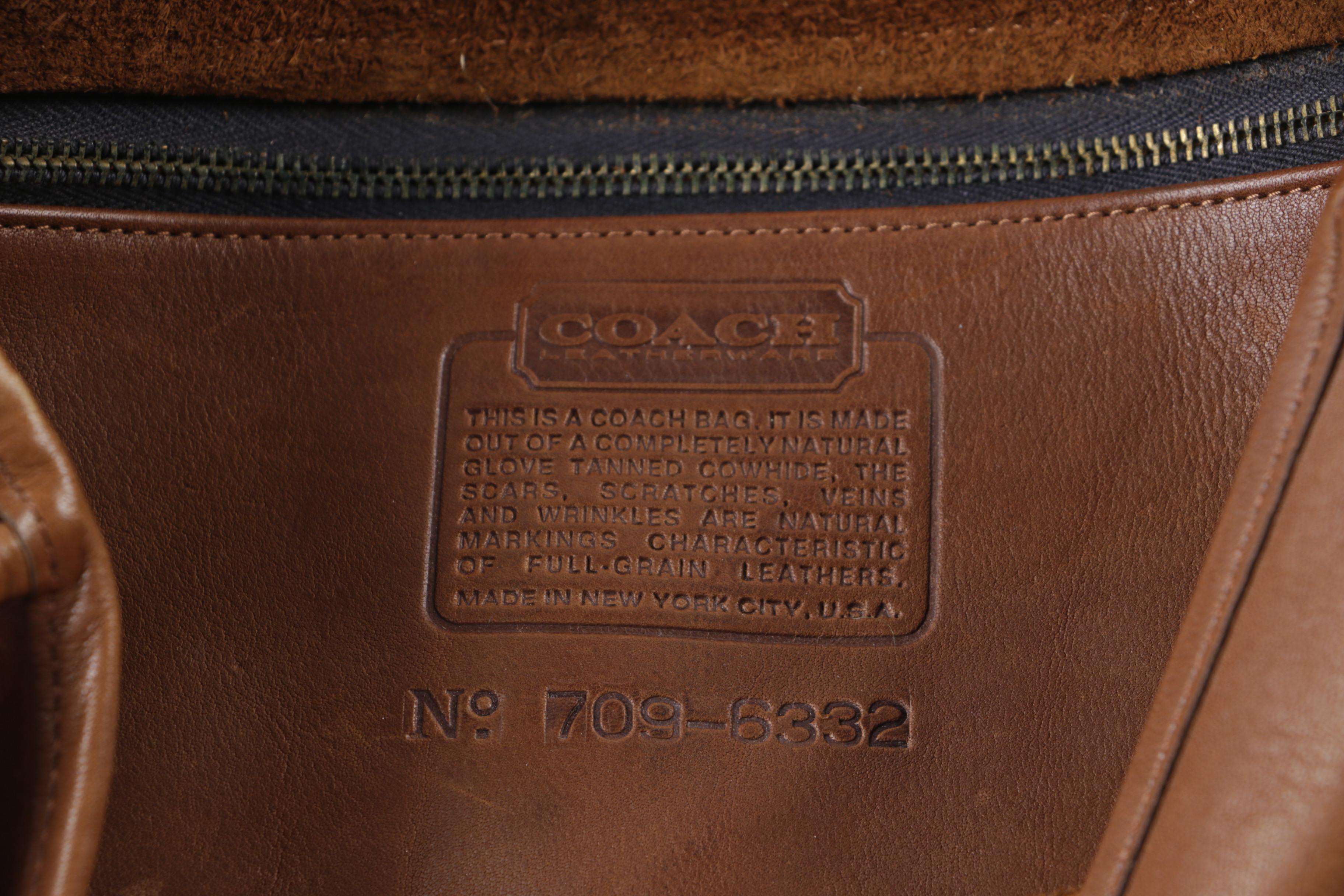 Vintage Coach Leatherwear New York City Handbags