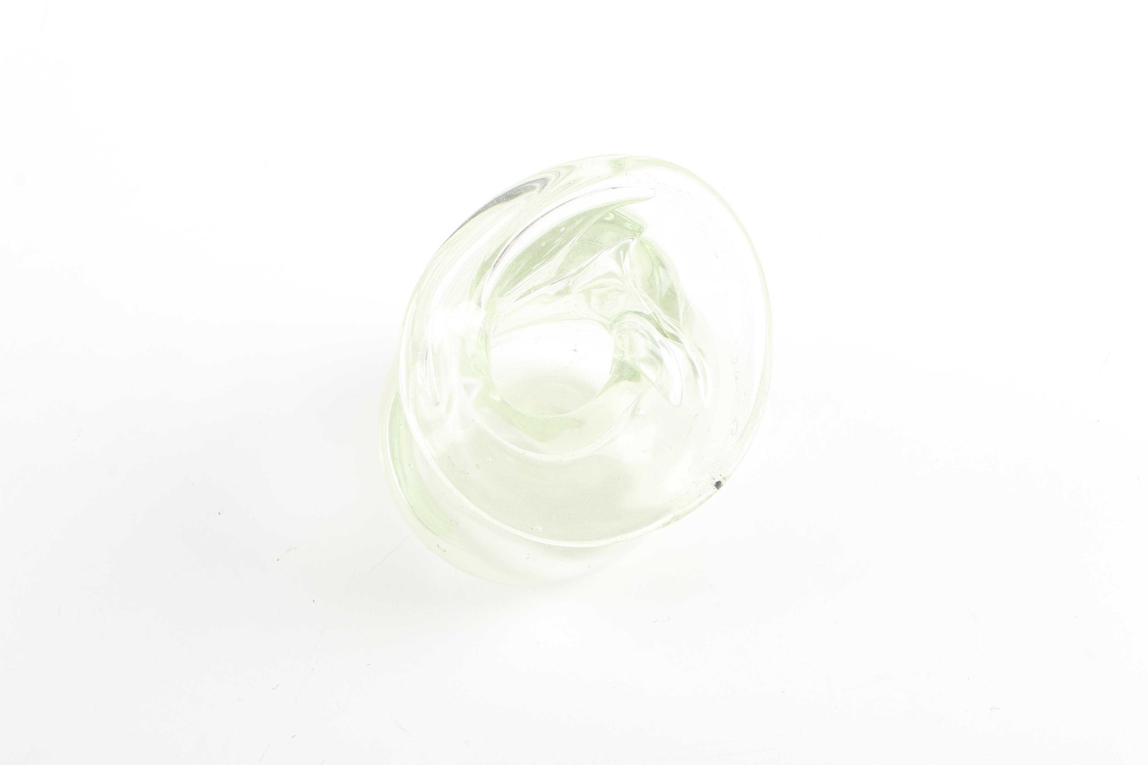 Glass Tray and Assorted Glass Décor