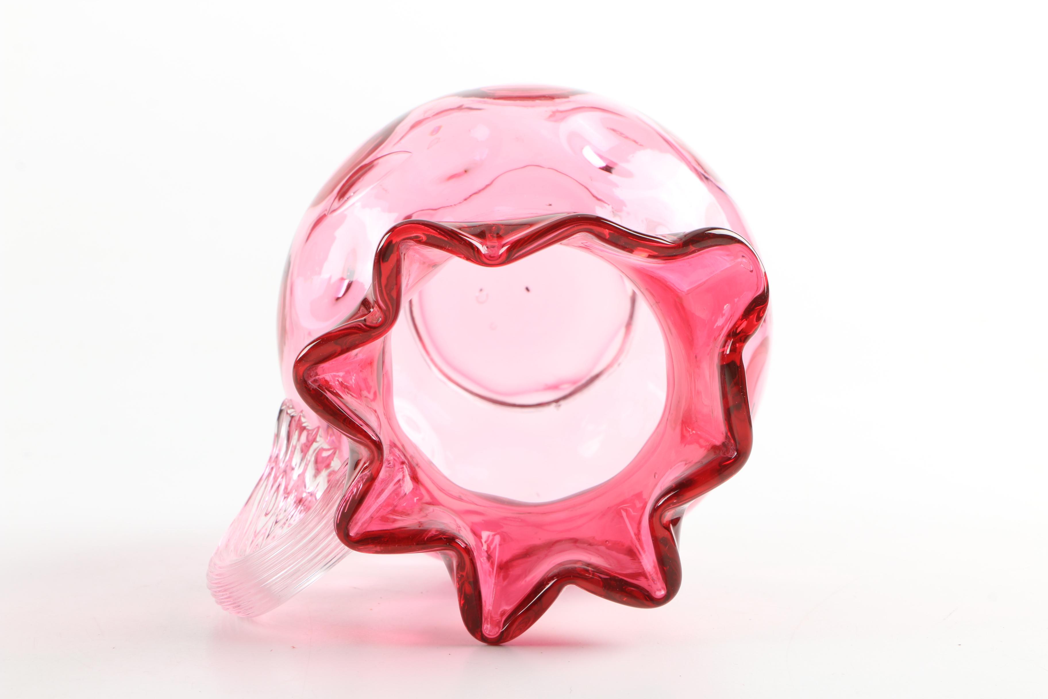 Glass Tray and Assorted Glass Décor