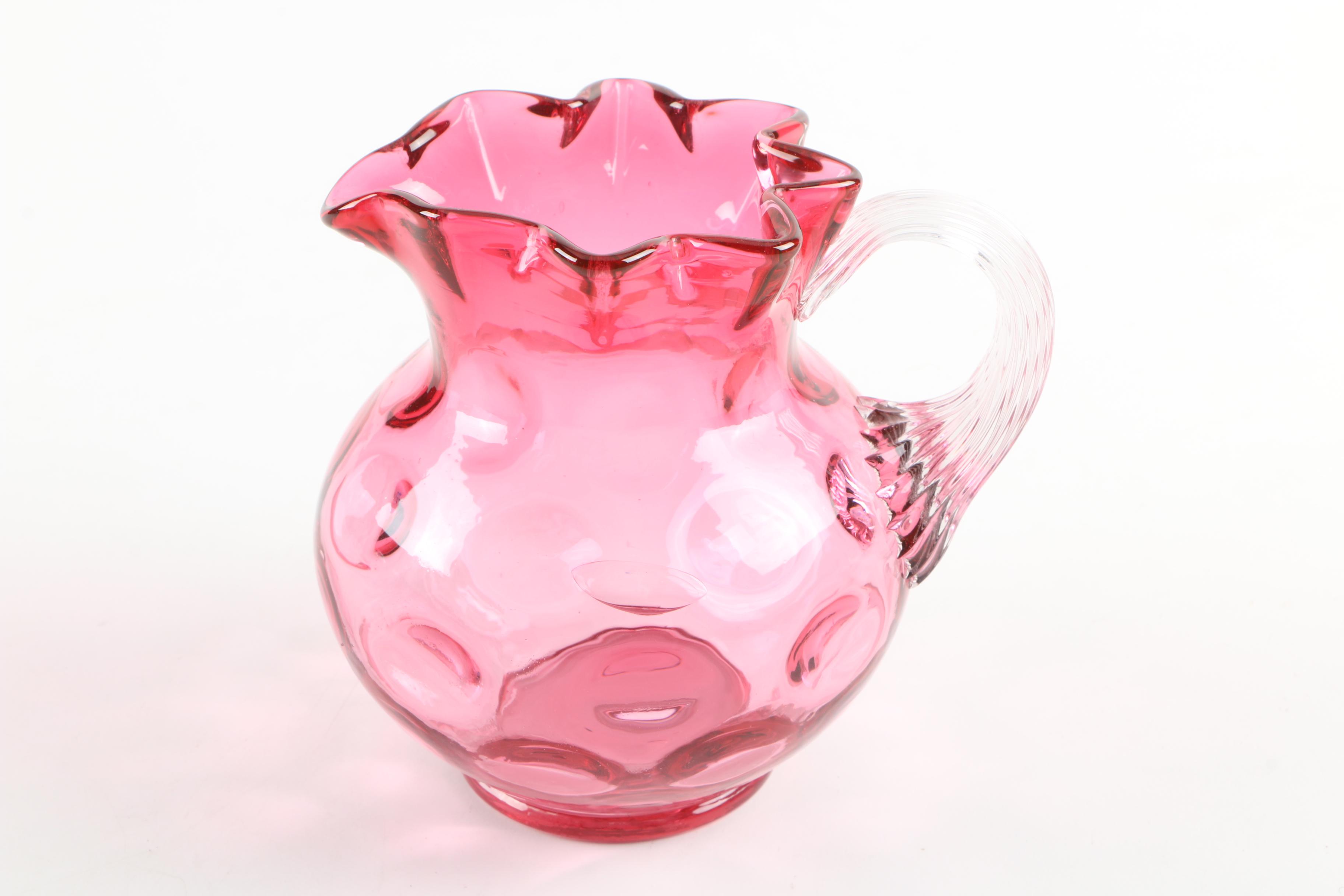 Glass Tray and Assorted Glass Décor