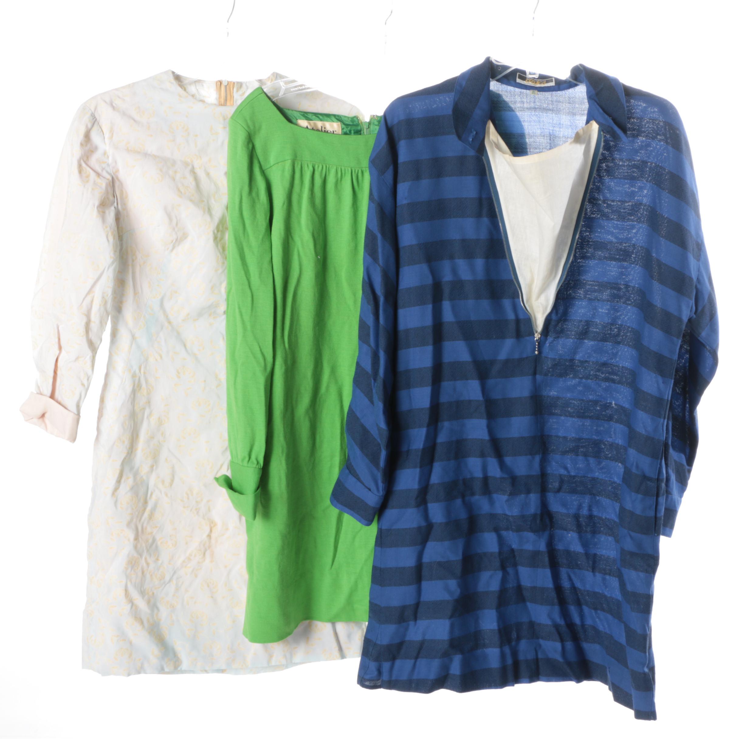 Women's Vintage Dress Collection Including Gianfranco Ferré Oaks