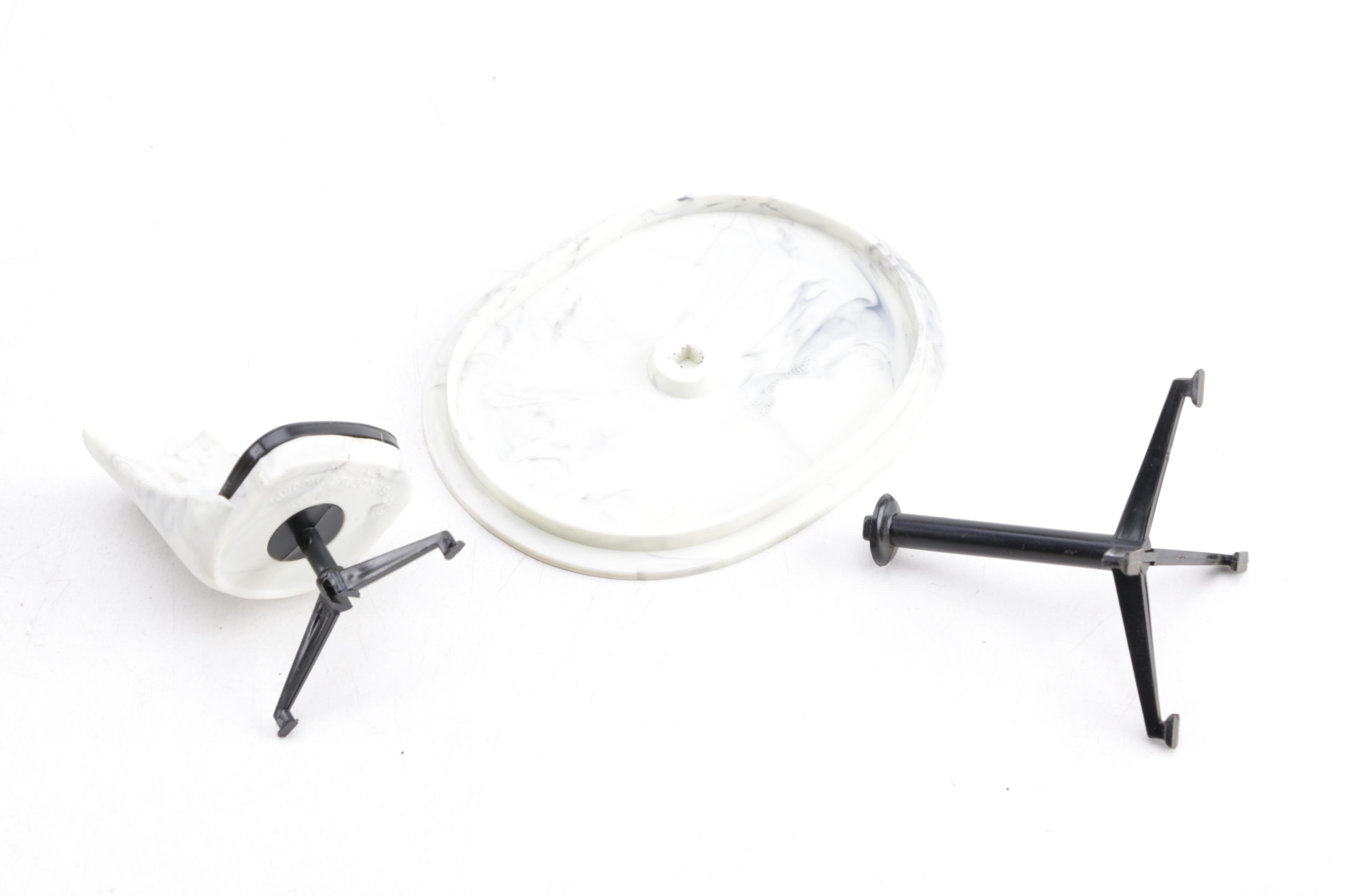 Wooden Dollhouse with Dolls and Accessories Including Lundby