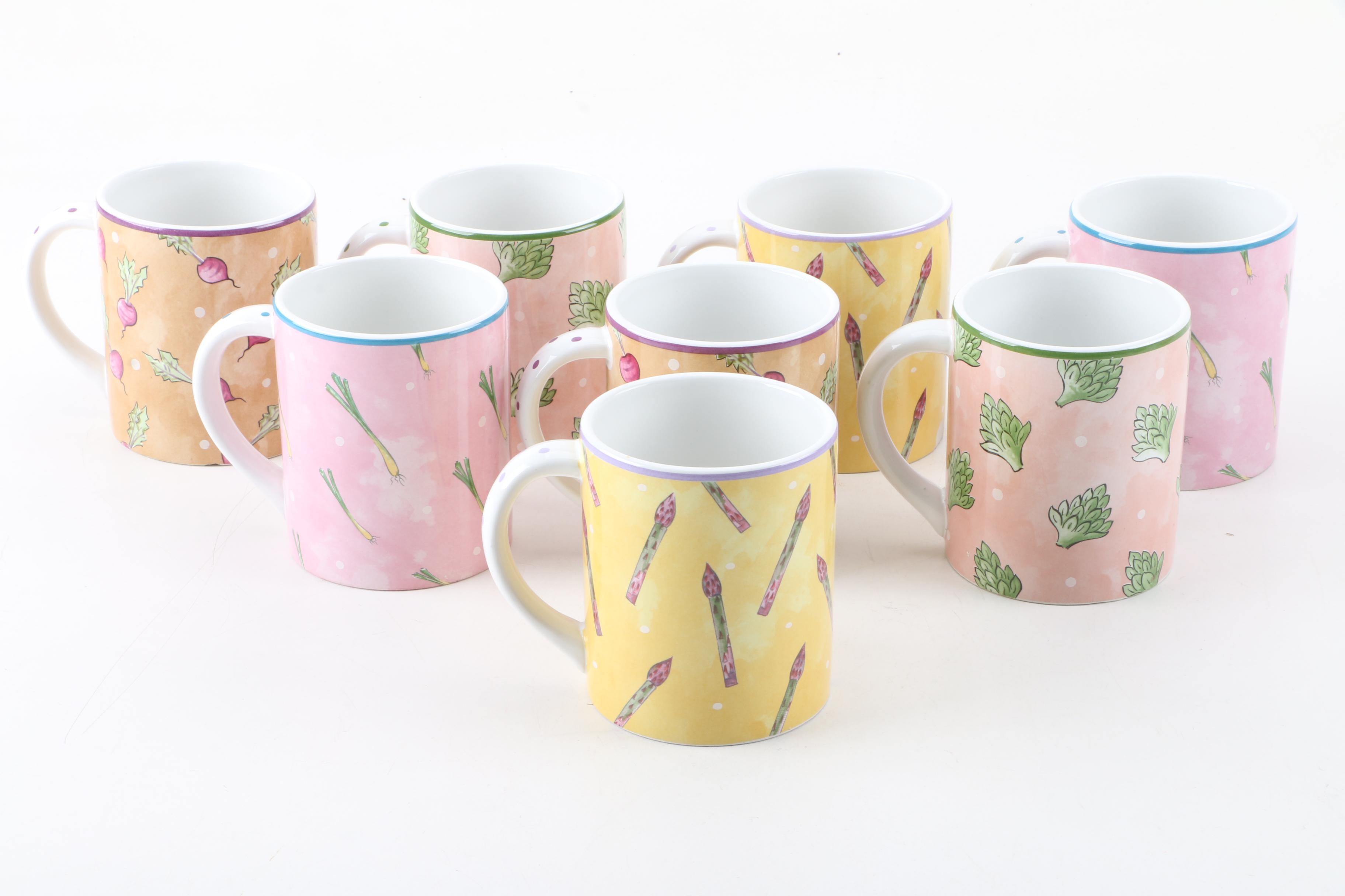 Essex Bois d'Arc "Tutti Fruitti" Mugs by Heather Outlaw Kurpis and Cookie Jar