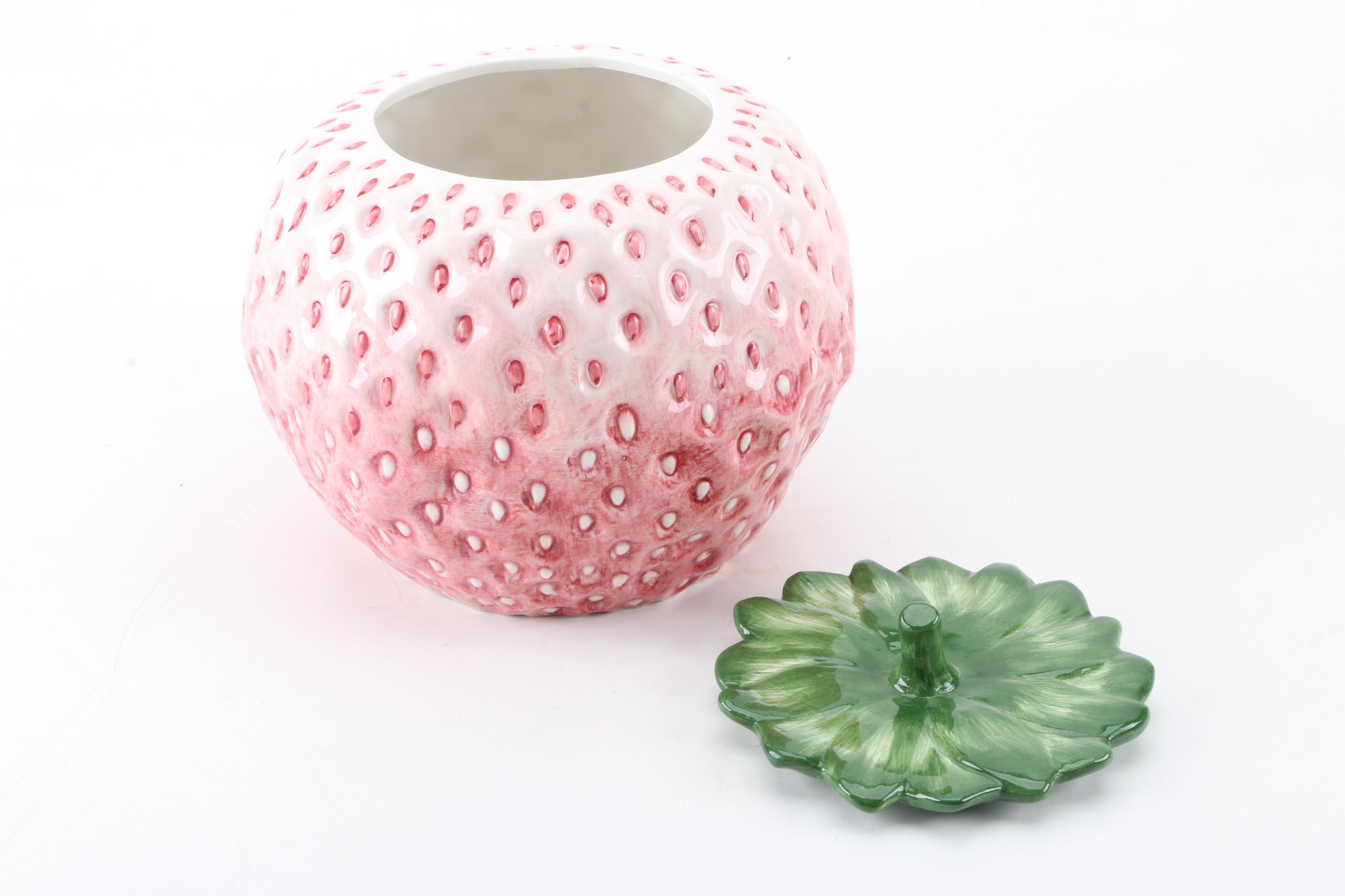 Essex Bois d'Arc "Tutti Fruitti" Mugs by Heather Outlaw Kurpis and Cookie Jar