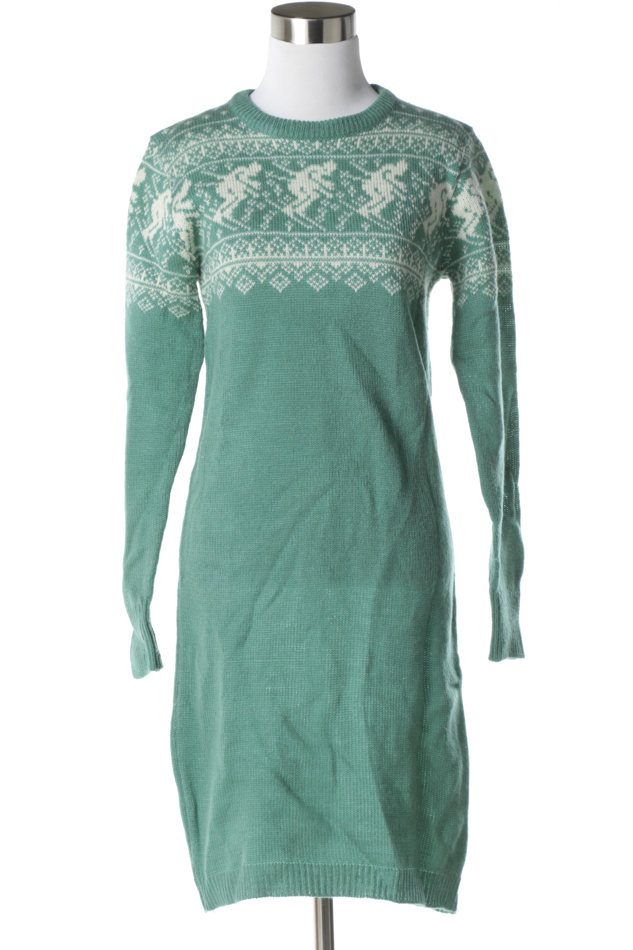 Vintage Currants by Jeri-Jo Sweater Dress and Vintage Cardigan