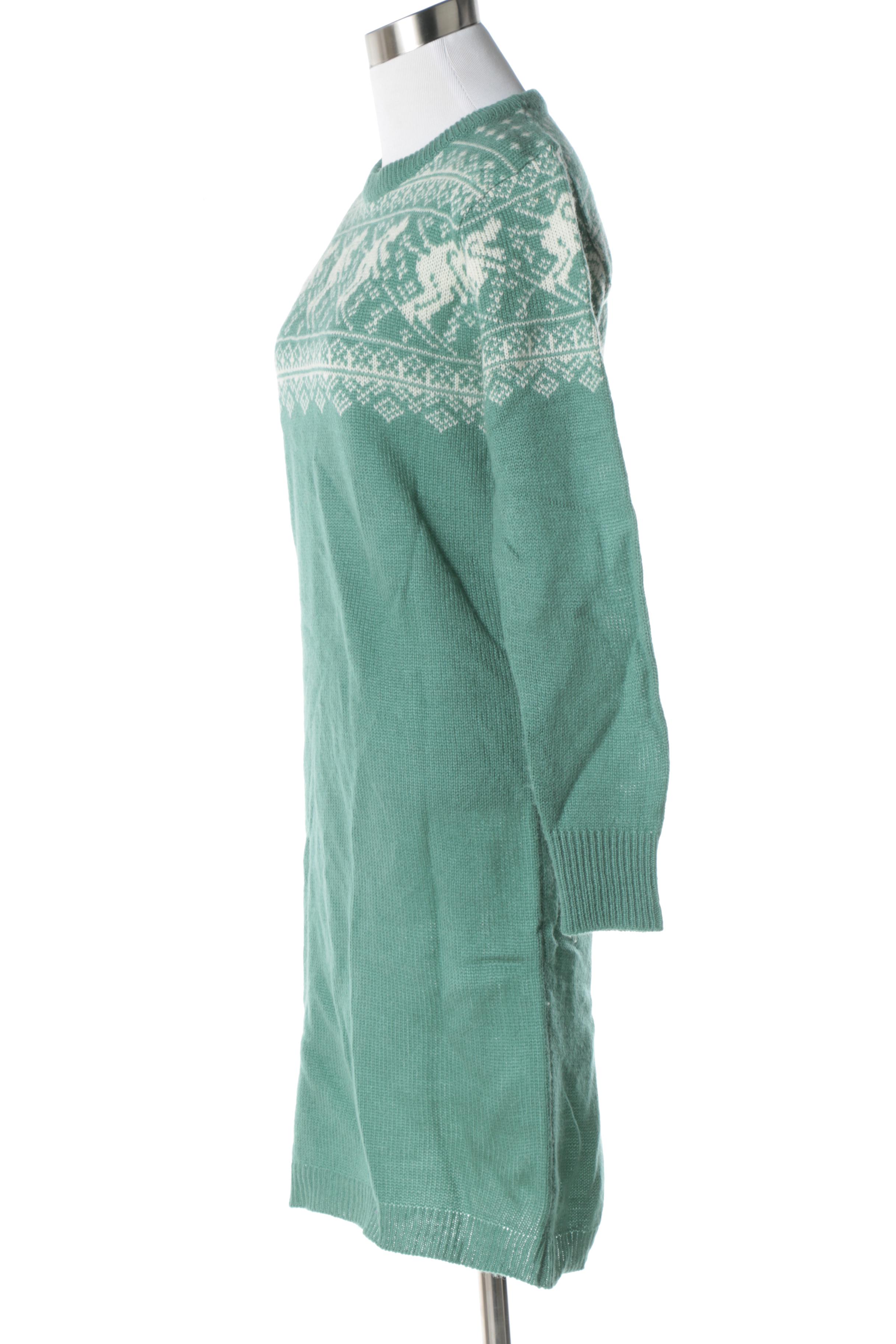 Vintage Currants by Jeri-Jo Sweater Dress and Vintage Cardigan