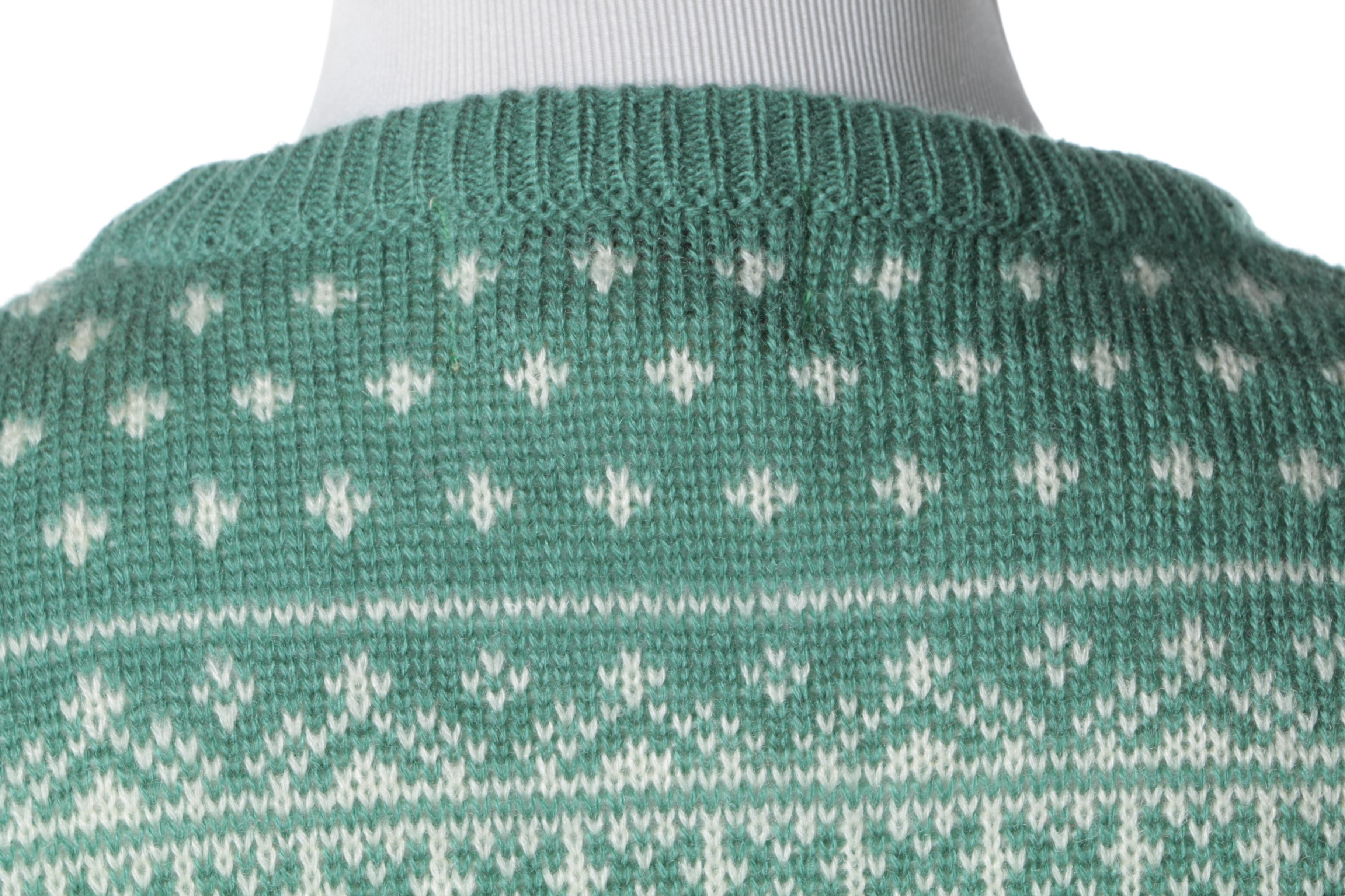 Vintage Currants by Jeri-Jo Sweater Dress and Vintage Cardigan