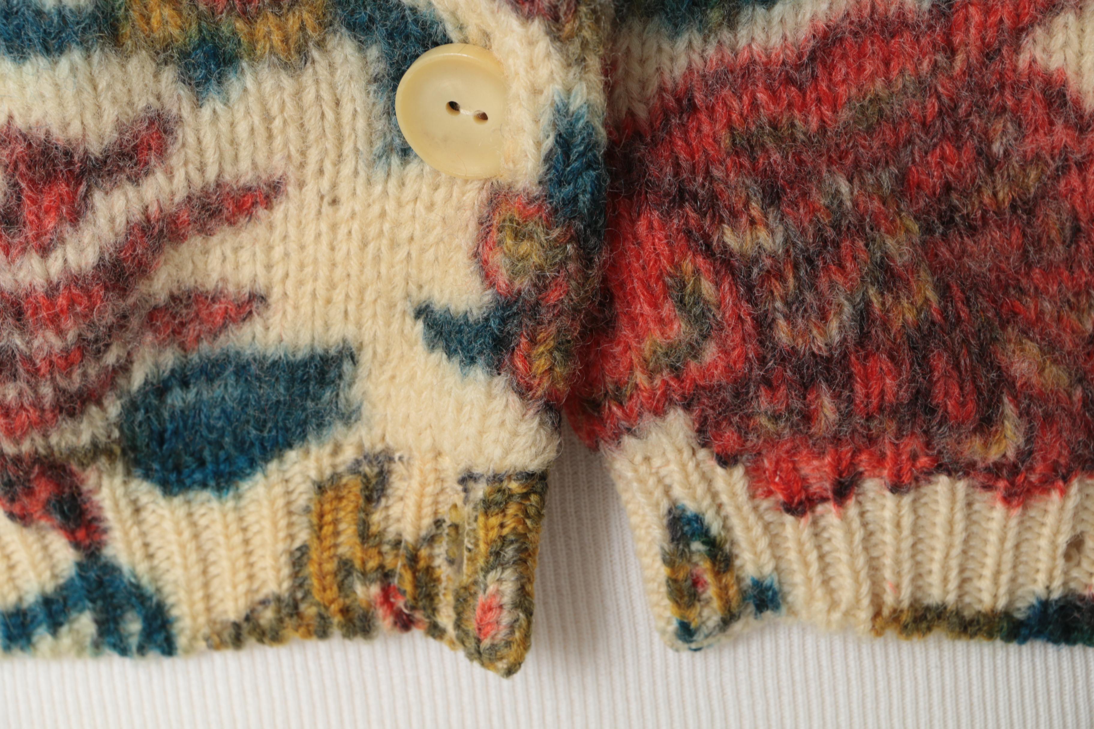 Vintage Currants by Jeri-Jo Sweater Dress and Vintage Cardigan