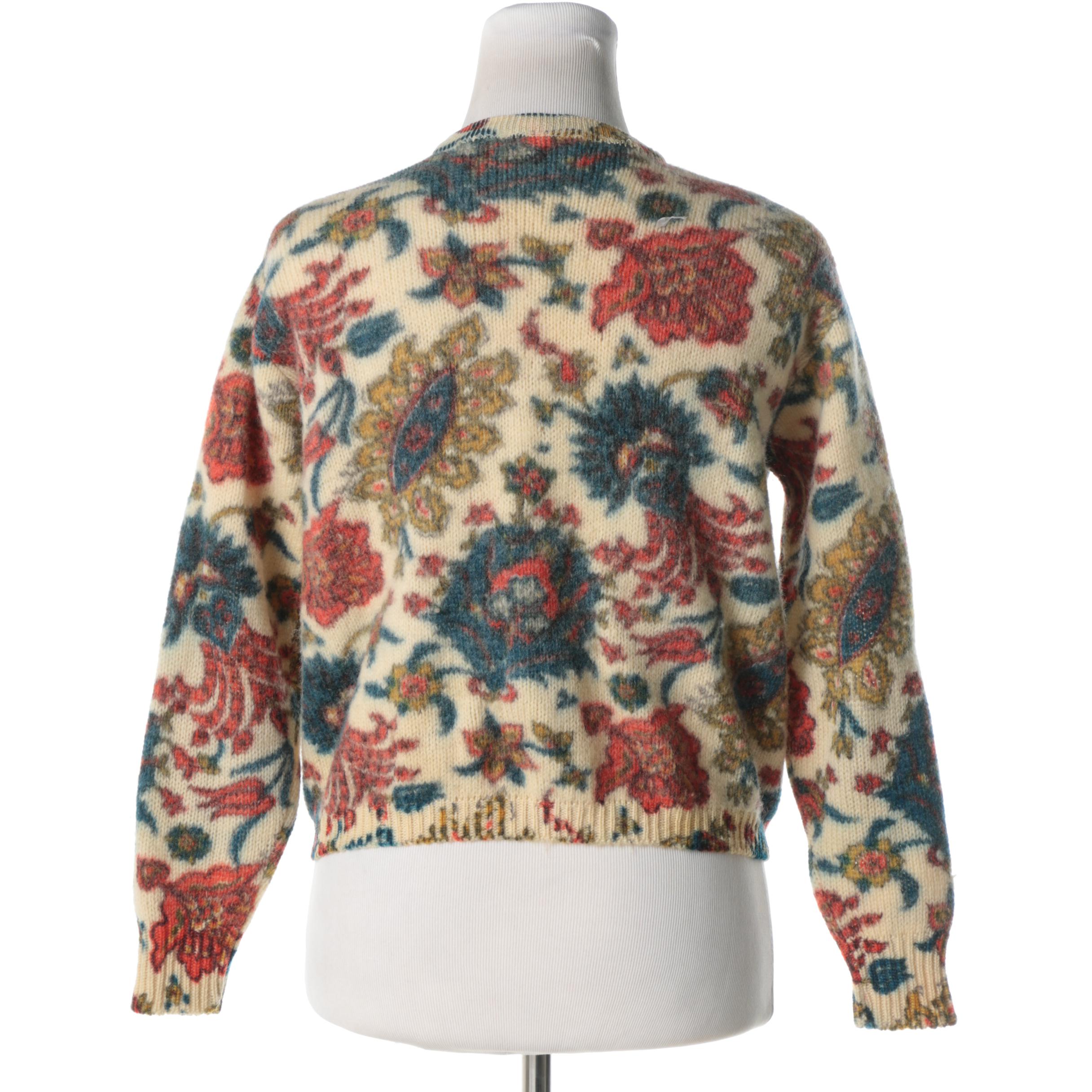 Vintage Currants by Jeri-Jo Sweater Dress and Vintage Cardigan