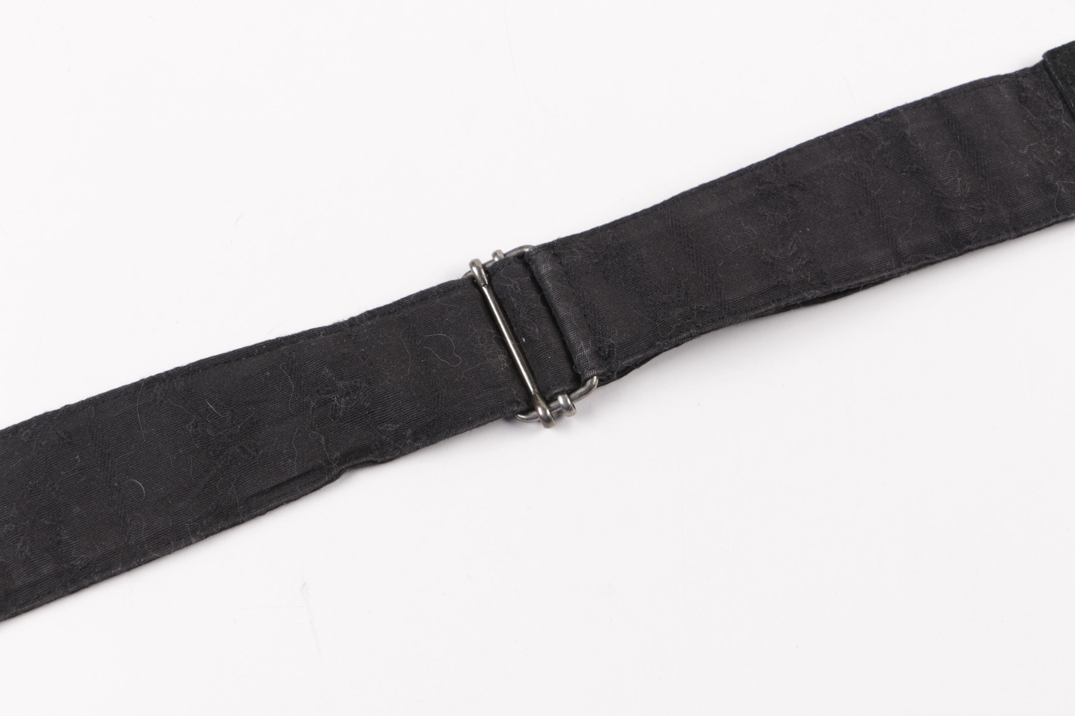 Women's Black Suede Belts