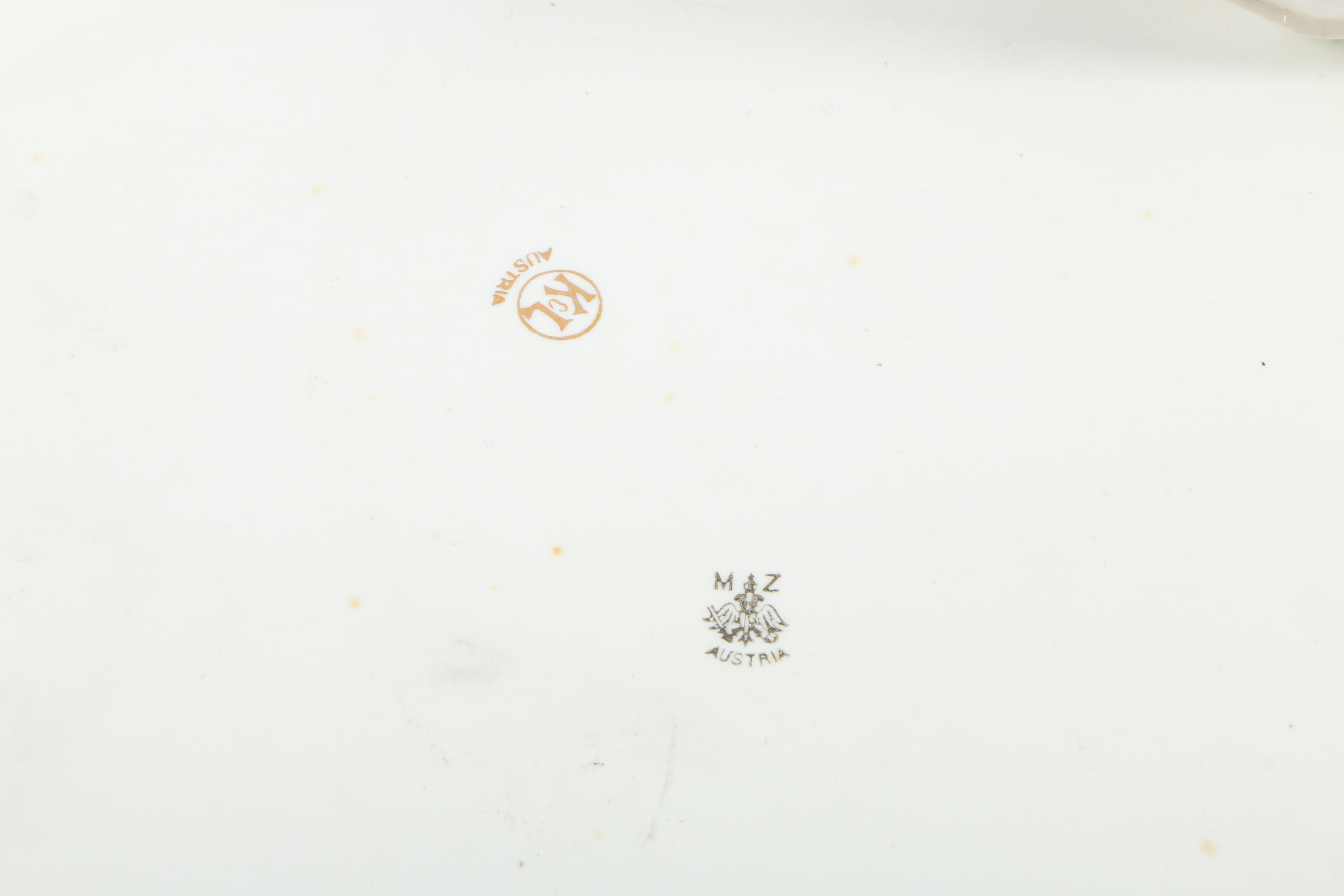 Antique Moritz Zdekauer Porcelain, Silver Plated Spoons, and More