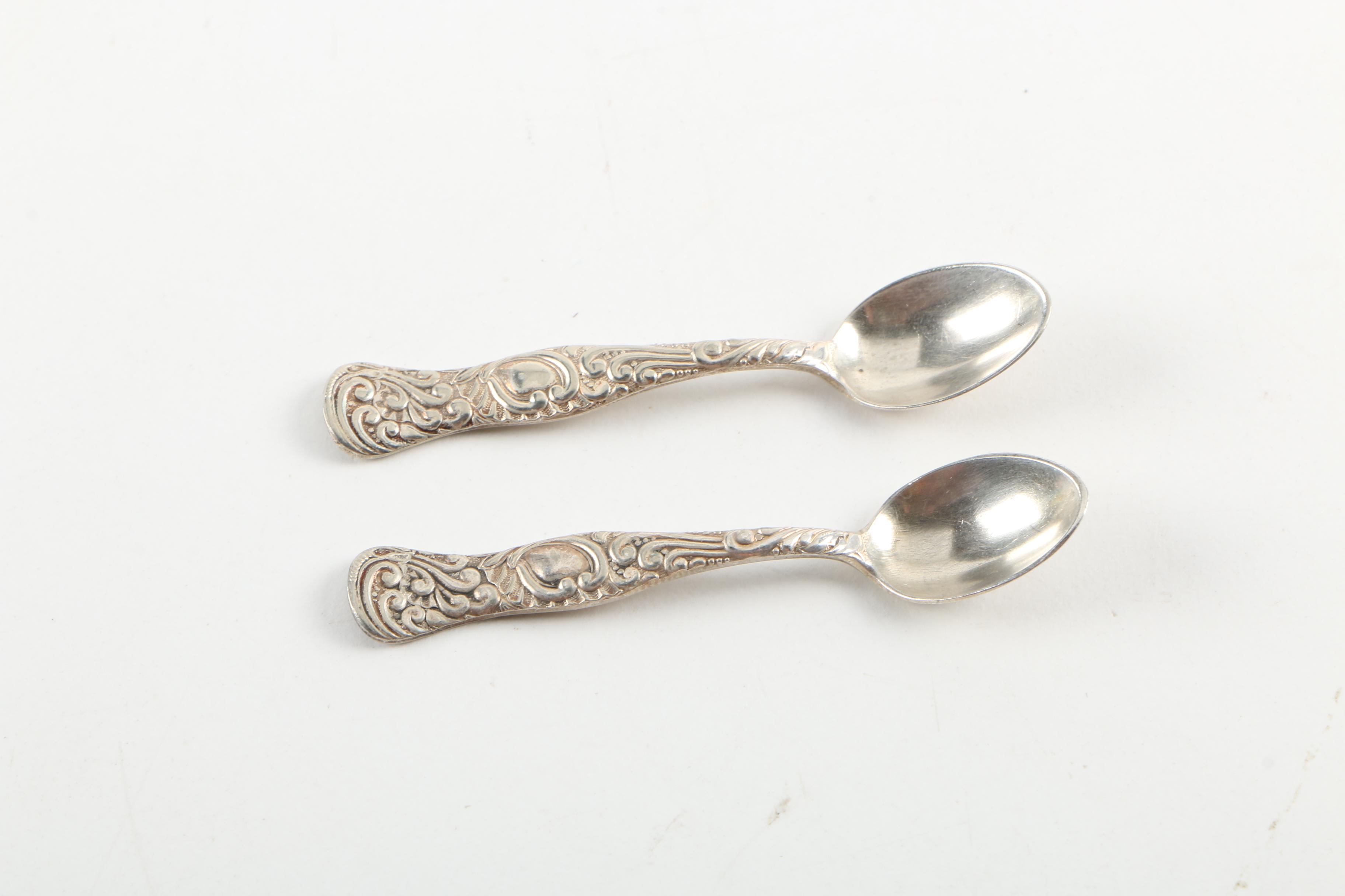 Antique Moritz Zdekauer Porcelain, Silver Plated Spoons, and More