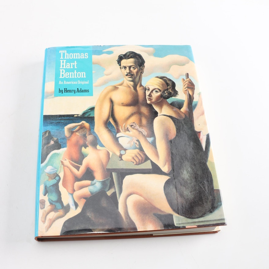 1989 First Edition "Thomas Hart Benton: An American Original" by Henry Adams