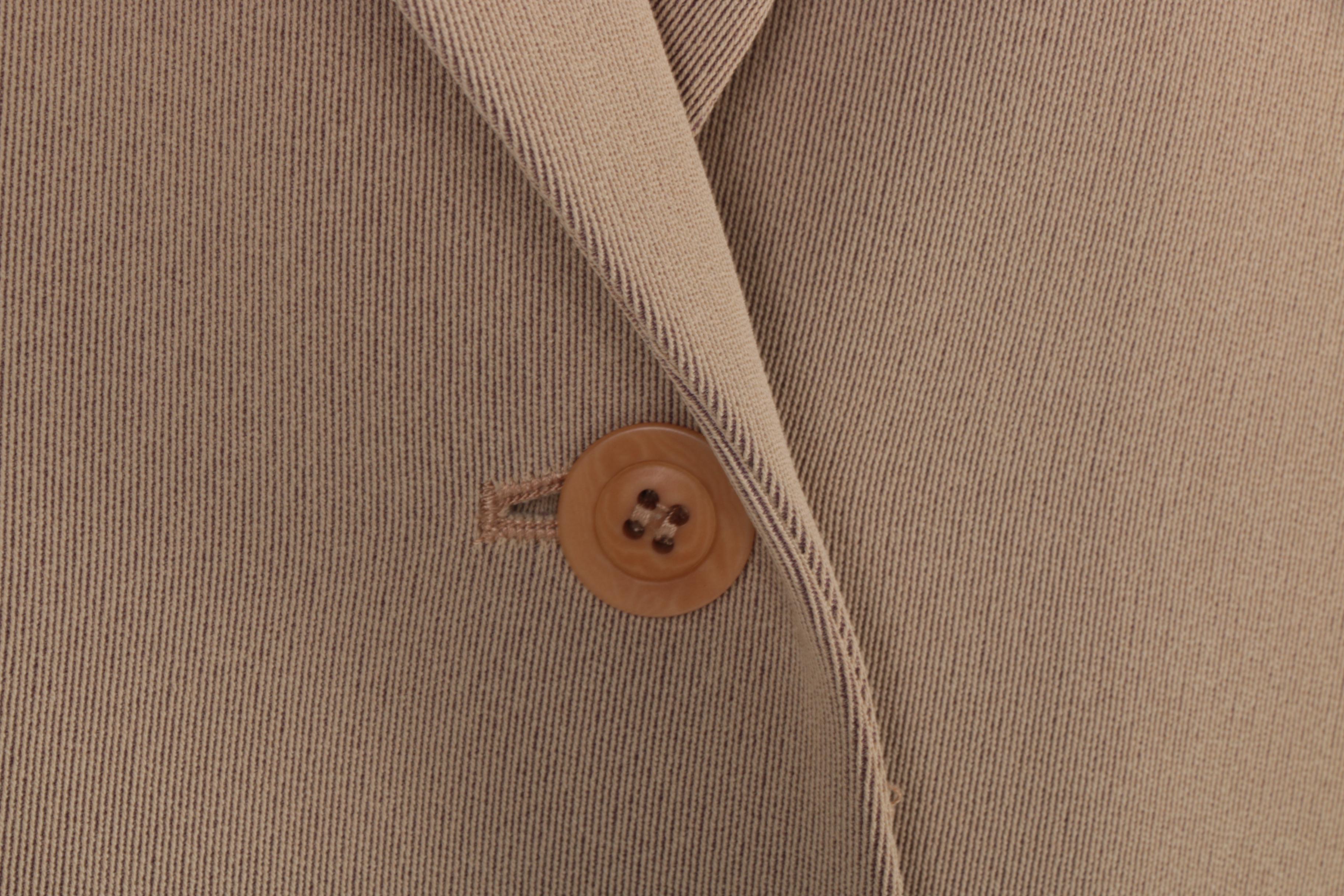 Women's Emanuel Ungard Beige Skirt Suit