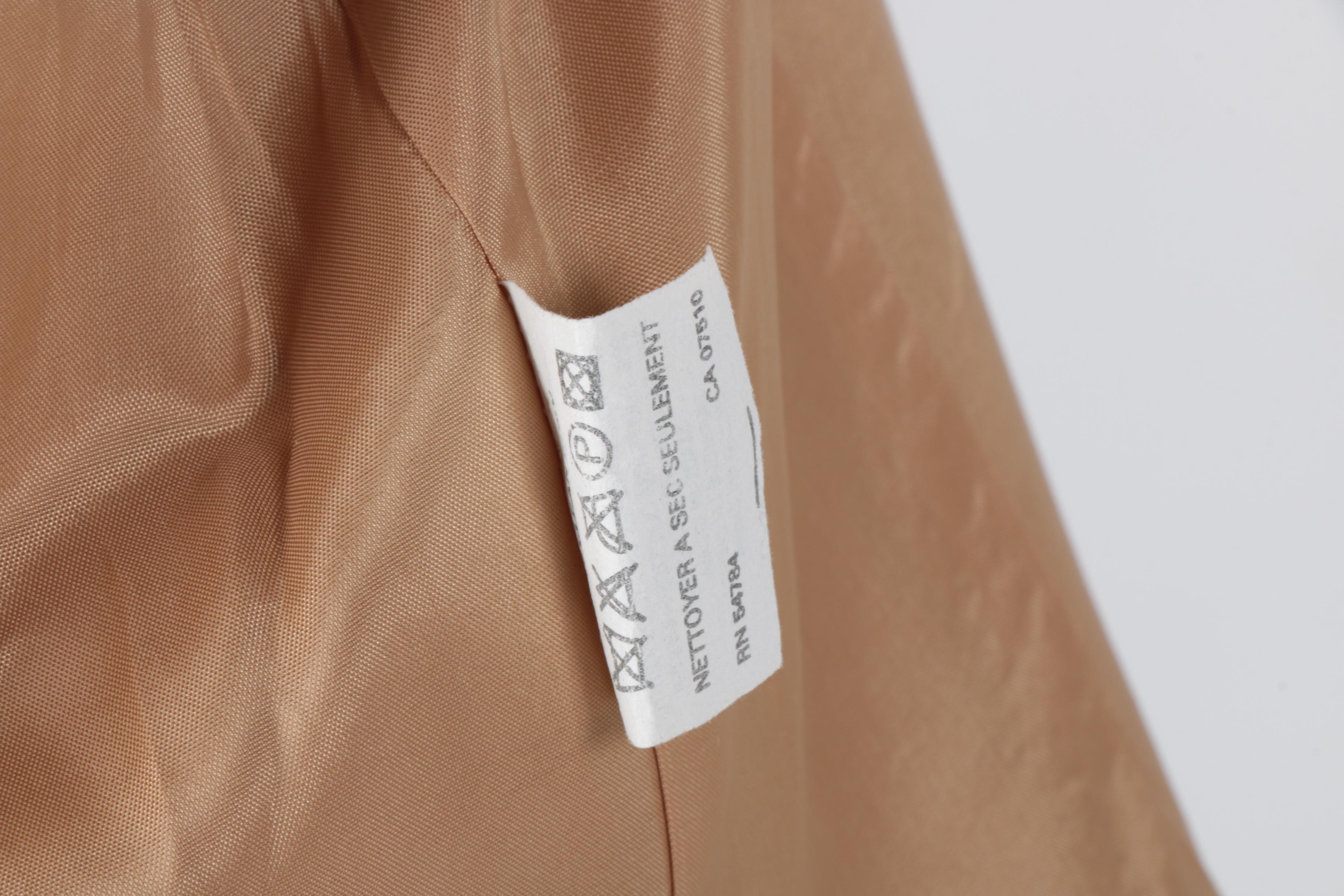 Women's Emanuel Ungard Beige Skirt Suit