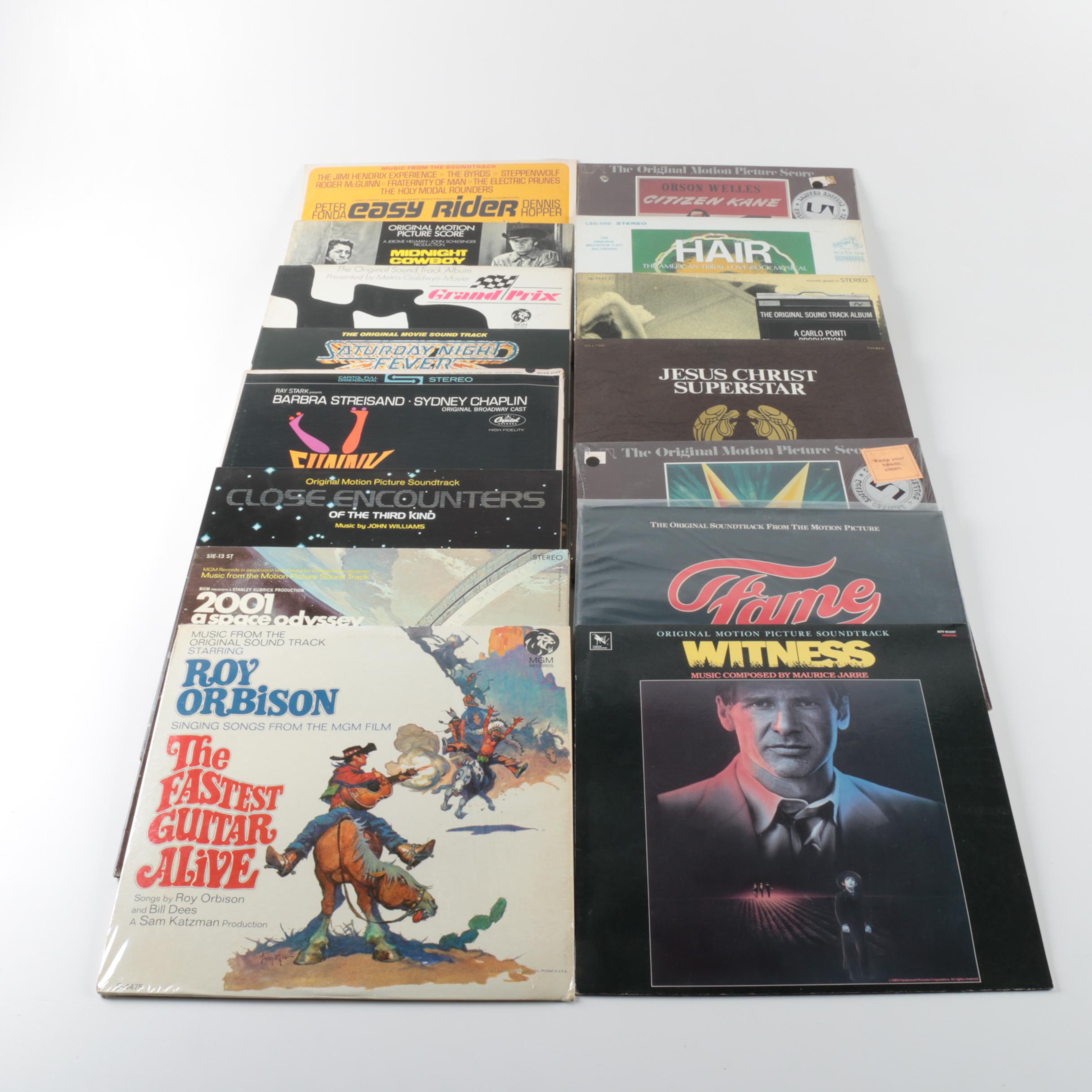 Soundtrack LPs Including "Easy Rider", "Midnight Cowboy", and "Blow Up"