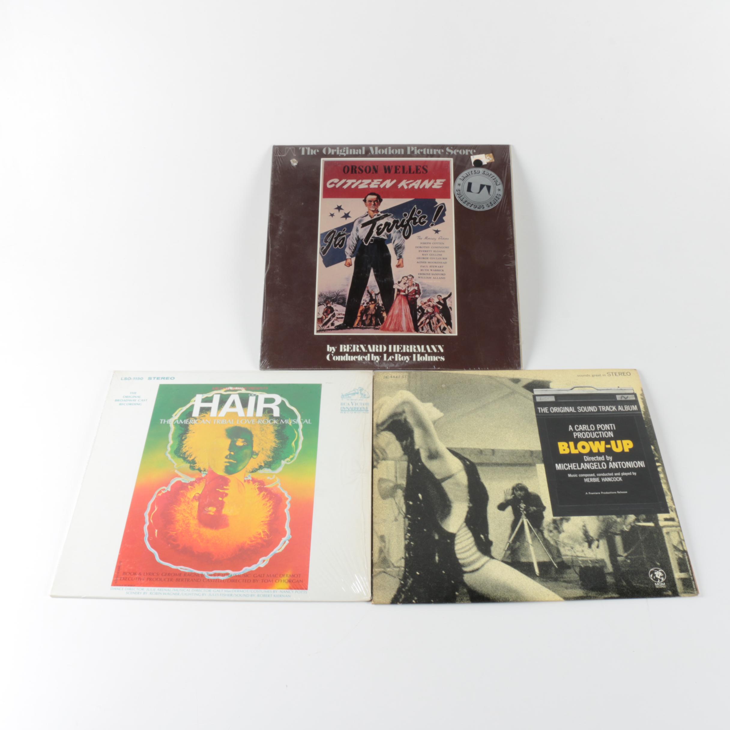 Soundtrack LPs Including "Easy Rider", "Midnight Cowboy", and "Blow Up"