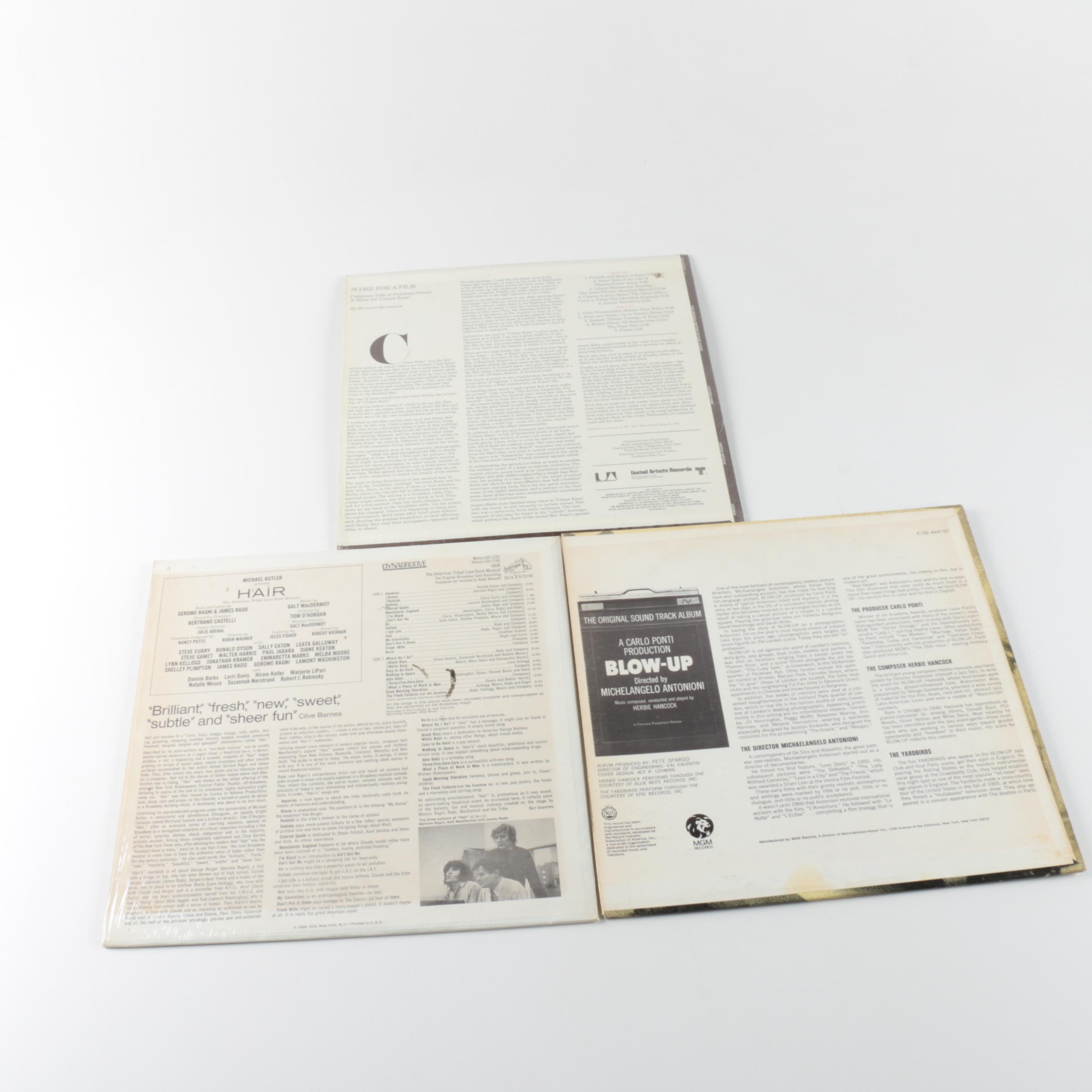 Soundtrack LPs Including "Easy Rider", "Midnight Cowboy", and "Blow Up"