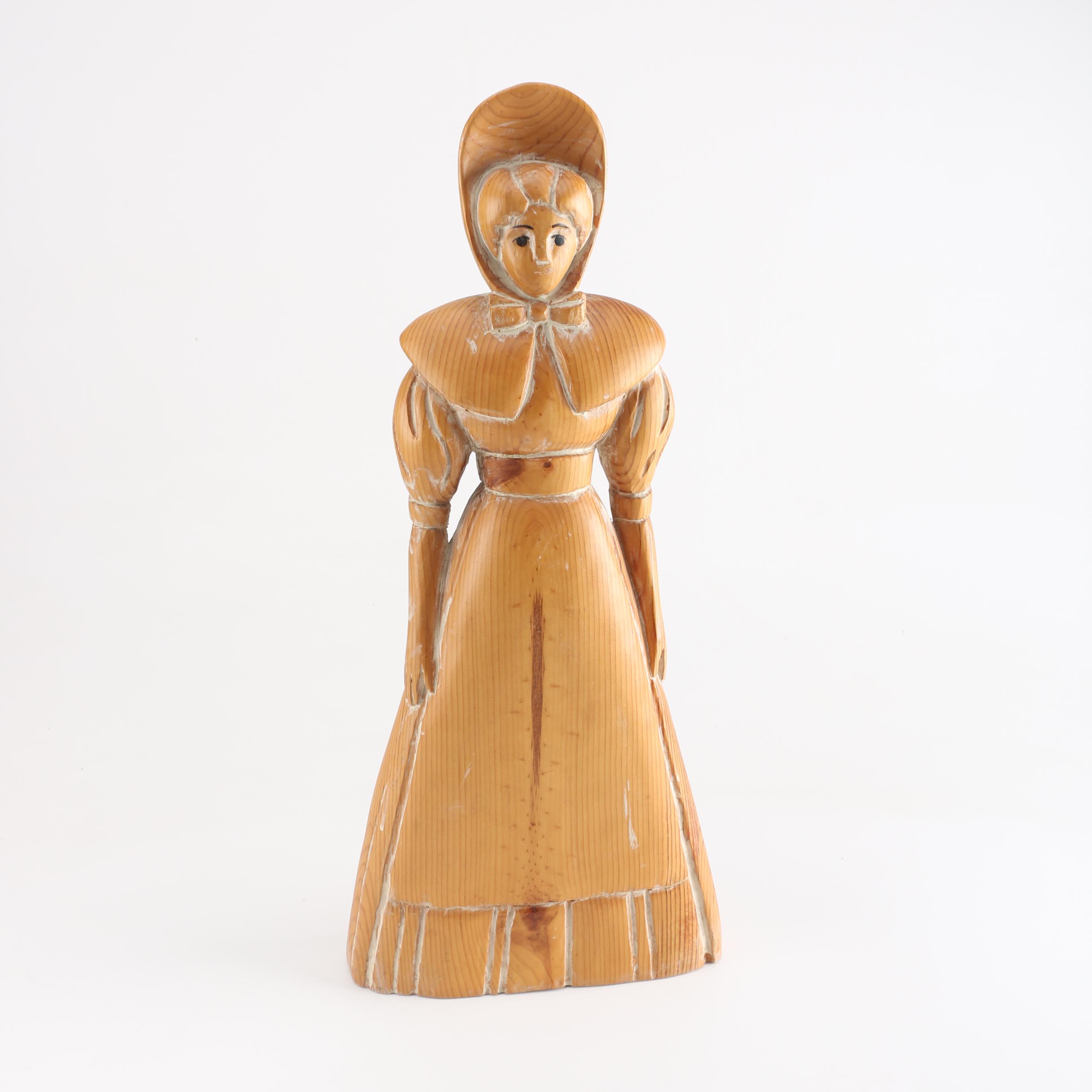 Decorative Wooden Figurine