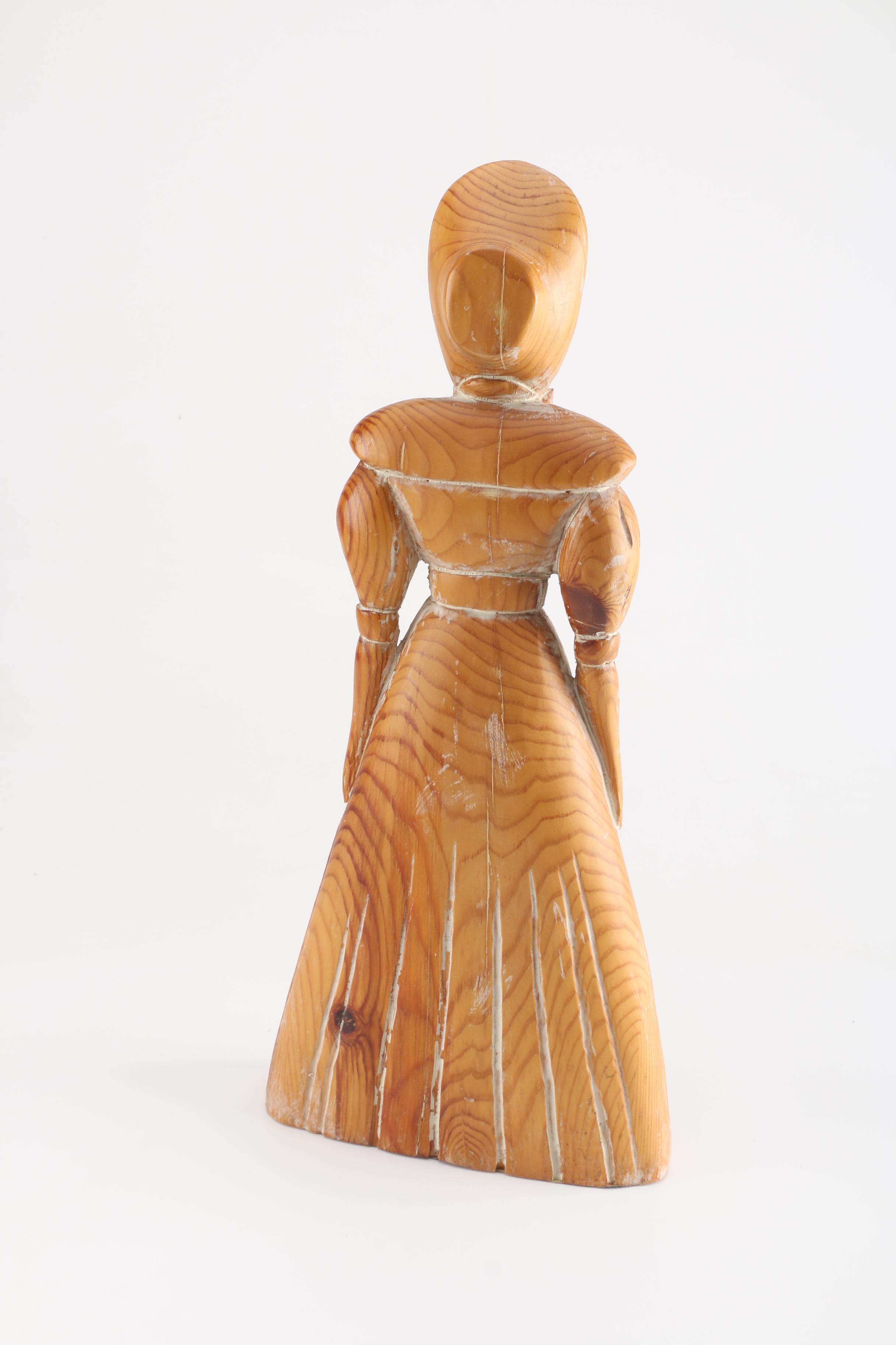 Decorative Wooden Figurine