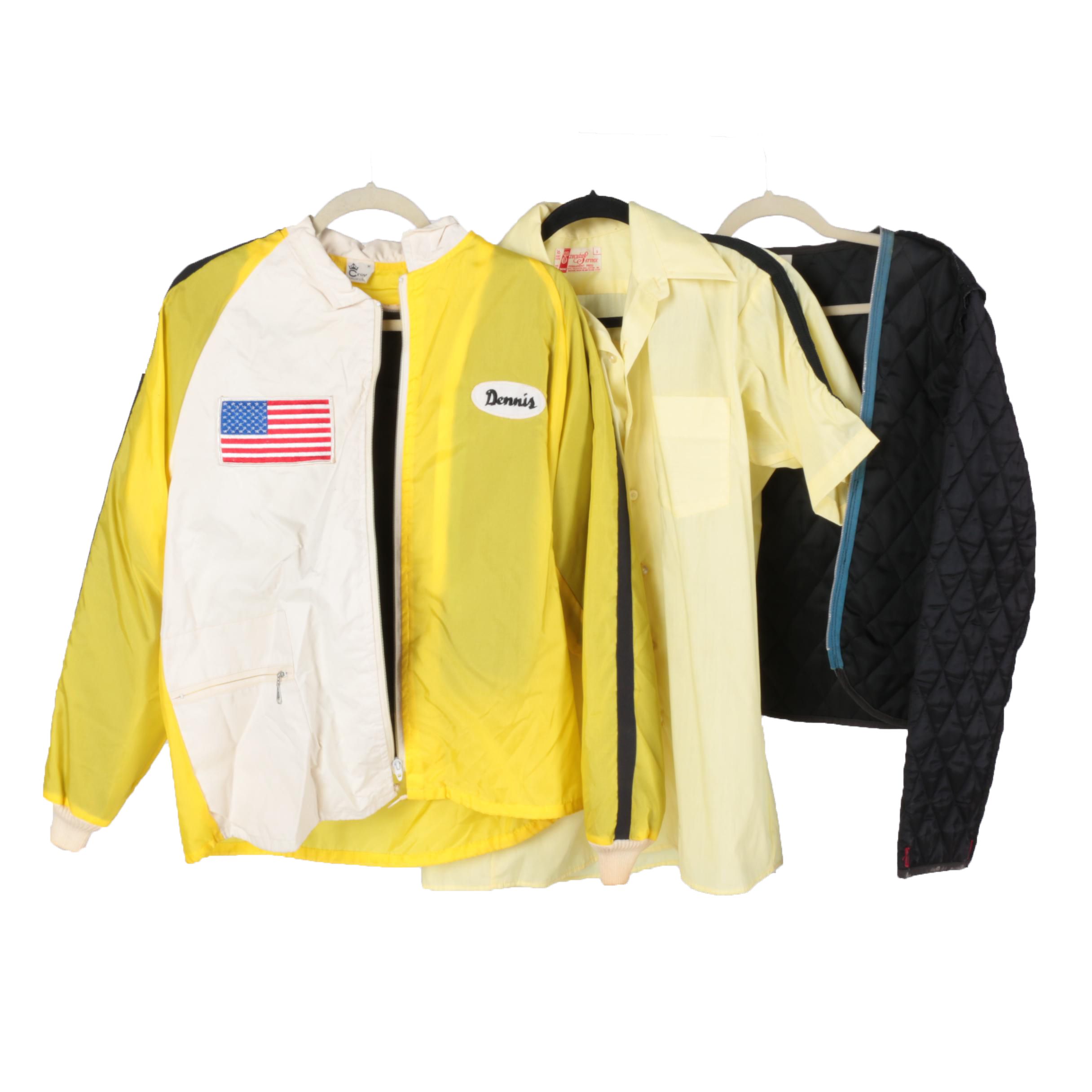 Crown Jacket, Jacket Liner, and Button Up Executive Service Shirt