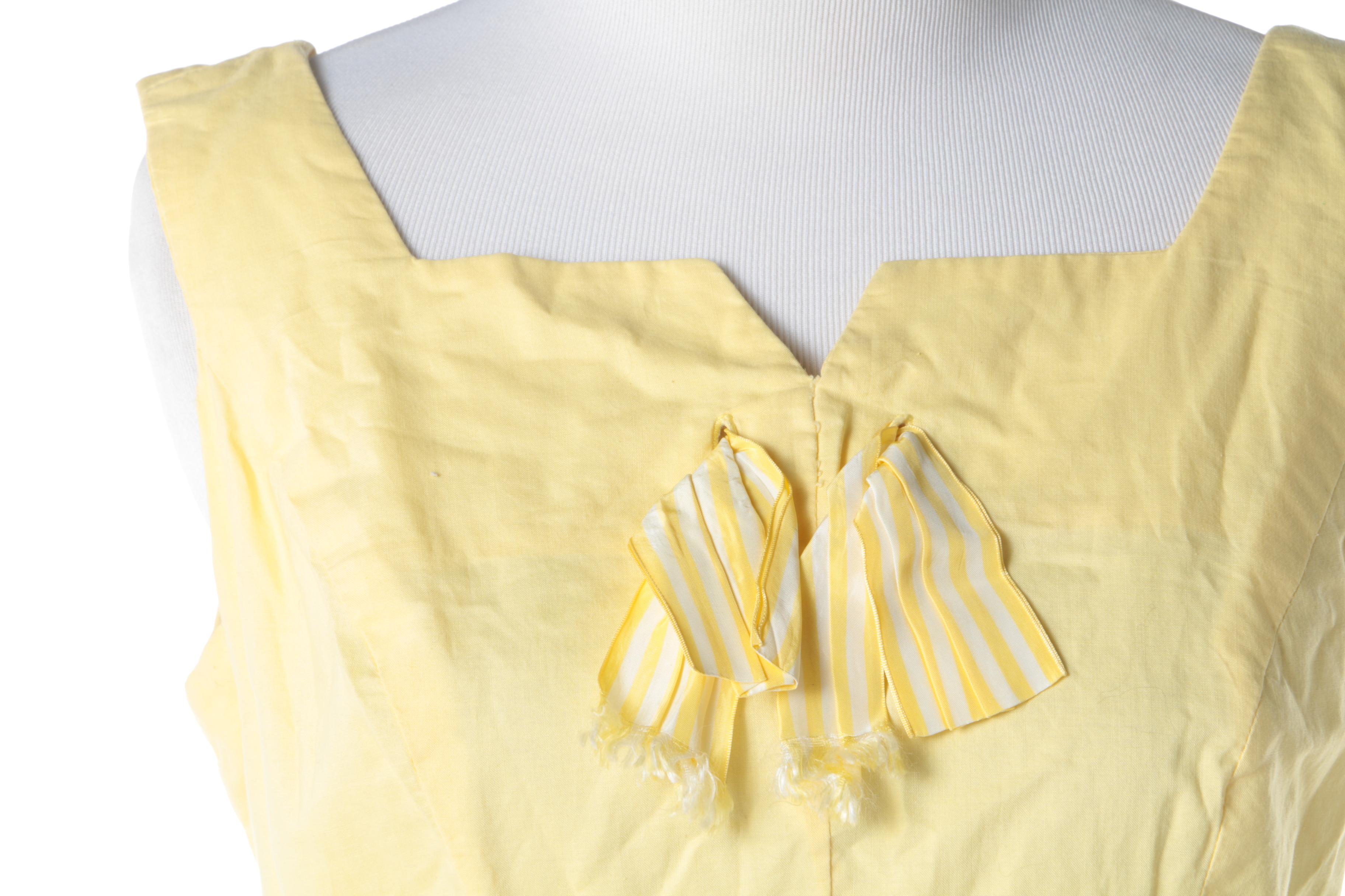 Women's Vintage Light-Colored Sleeveless Sundresses