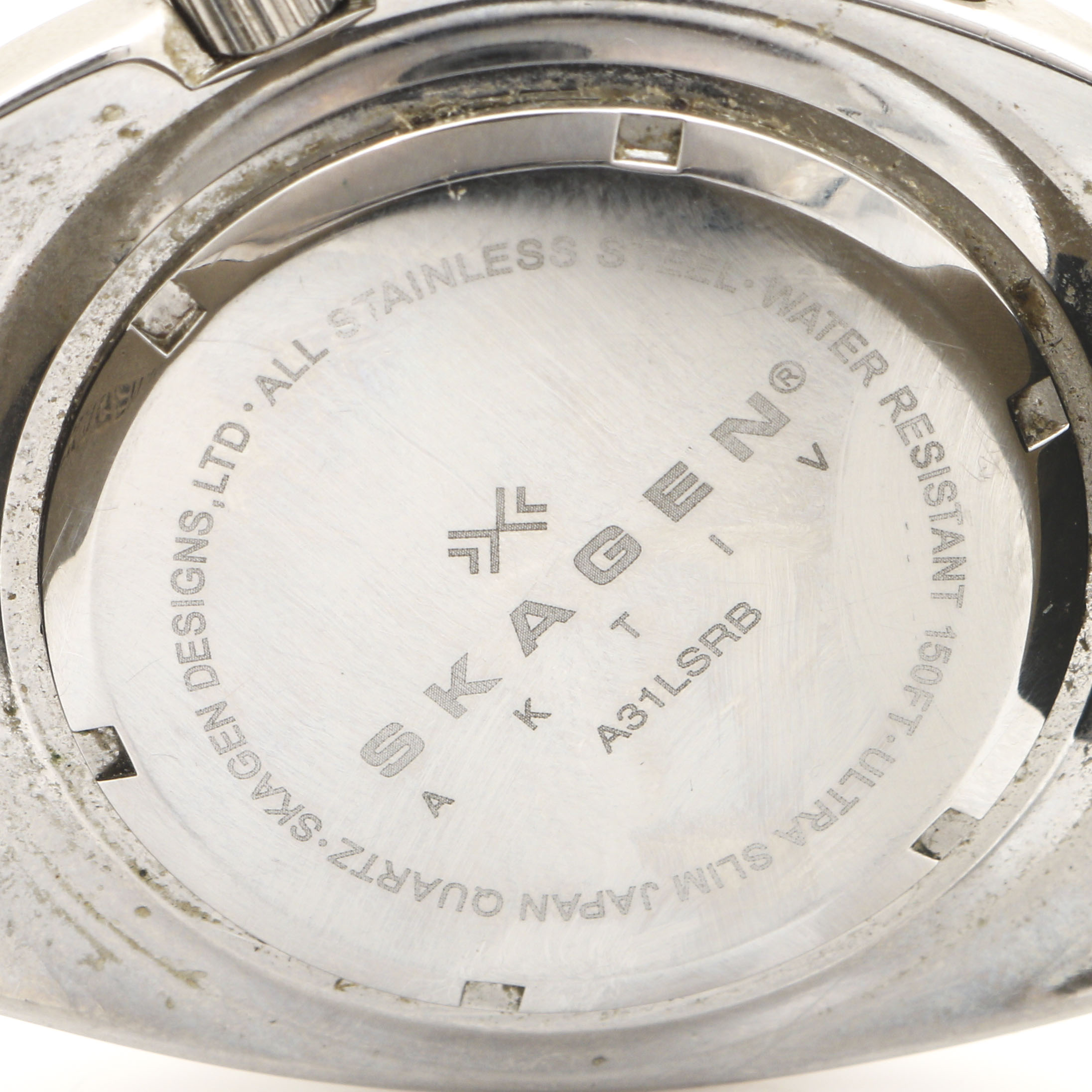 Skagen World Time Stainless Steel Watch