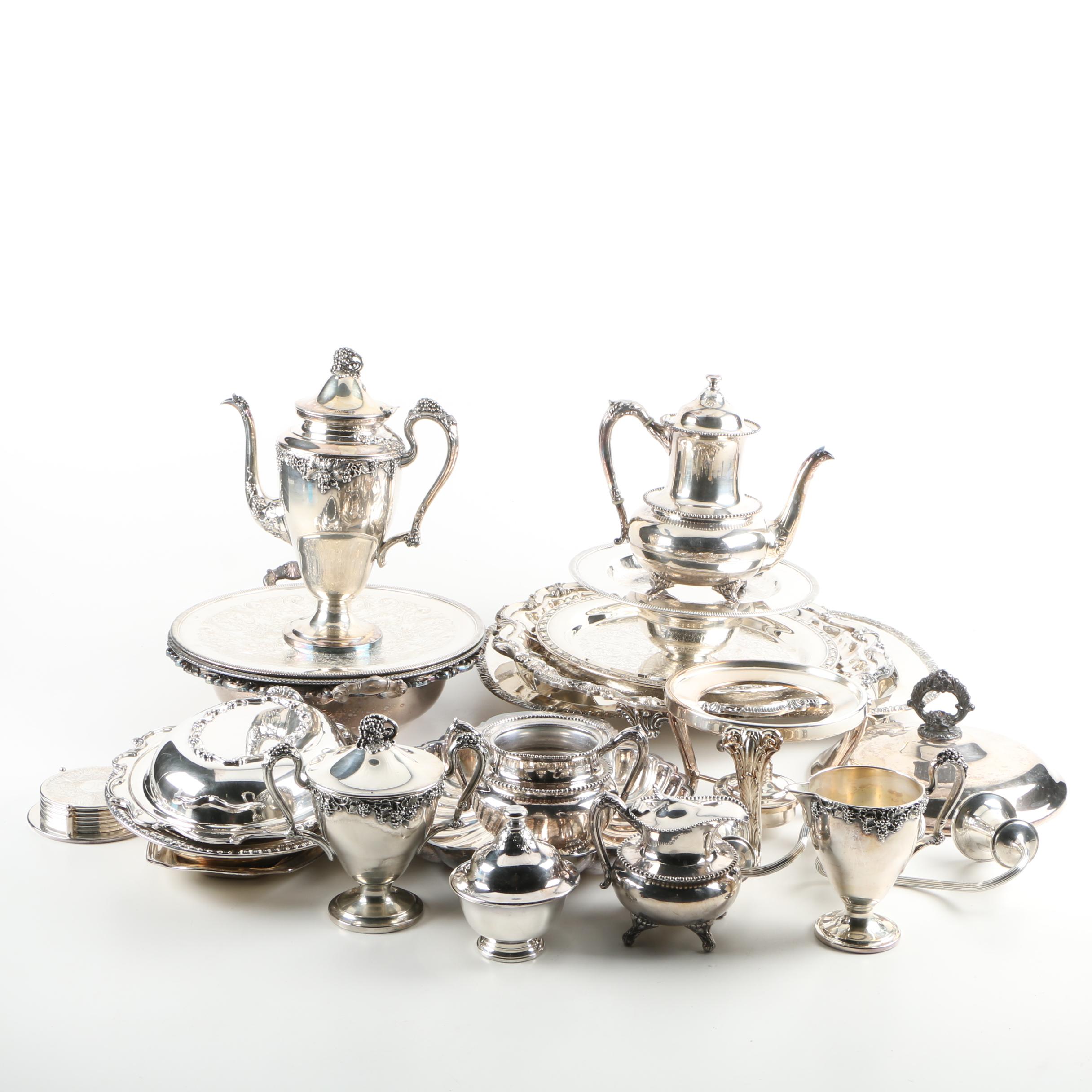 Silver Plate Collection Featuring Wm. Rogers and Reed & Barton