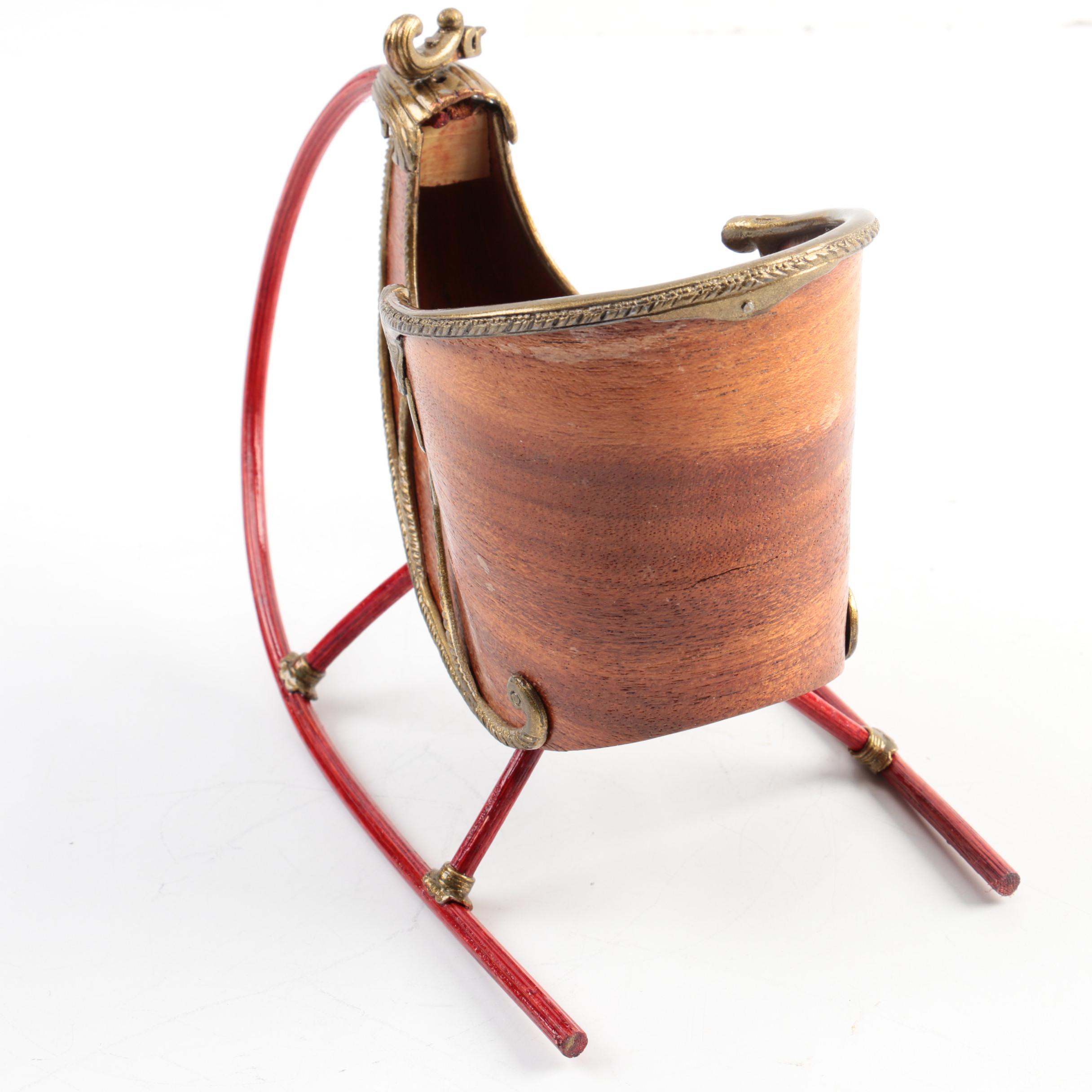 Wooden Decorative Sleigh