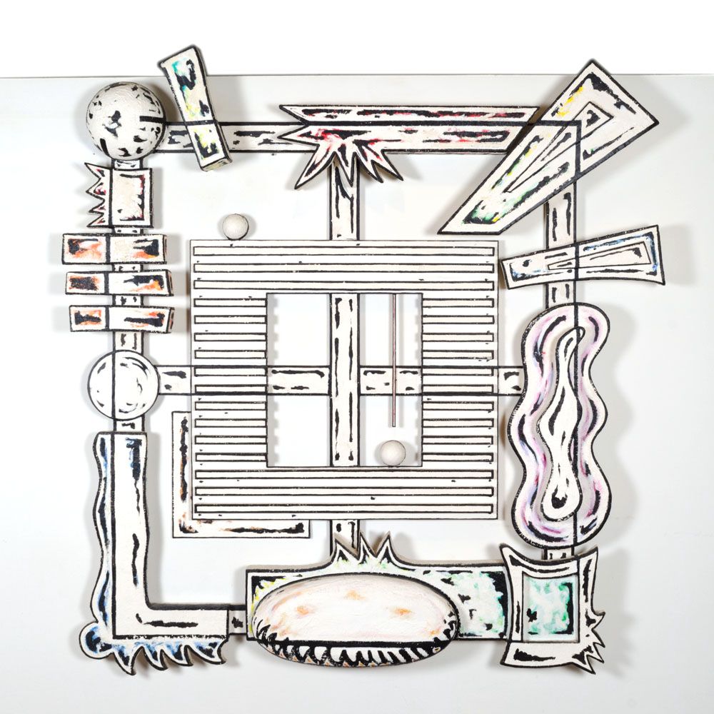 Bill Schiffer Vintage Wall Sculpture "Framed"