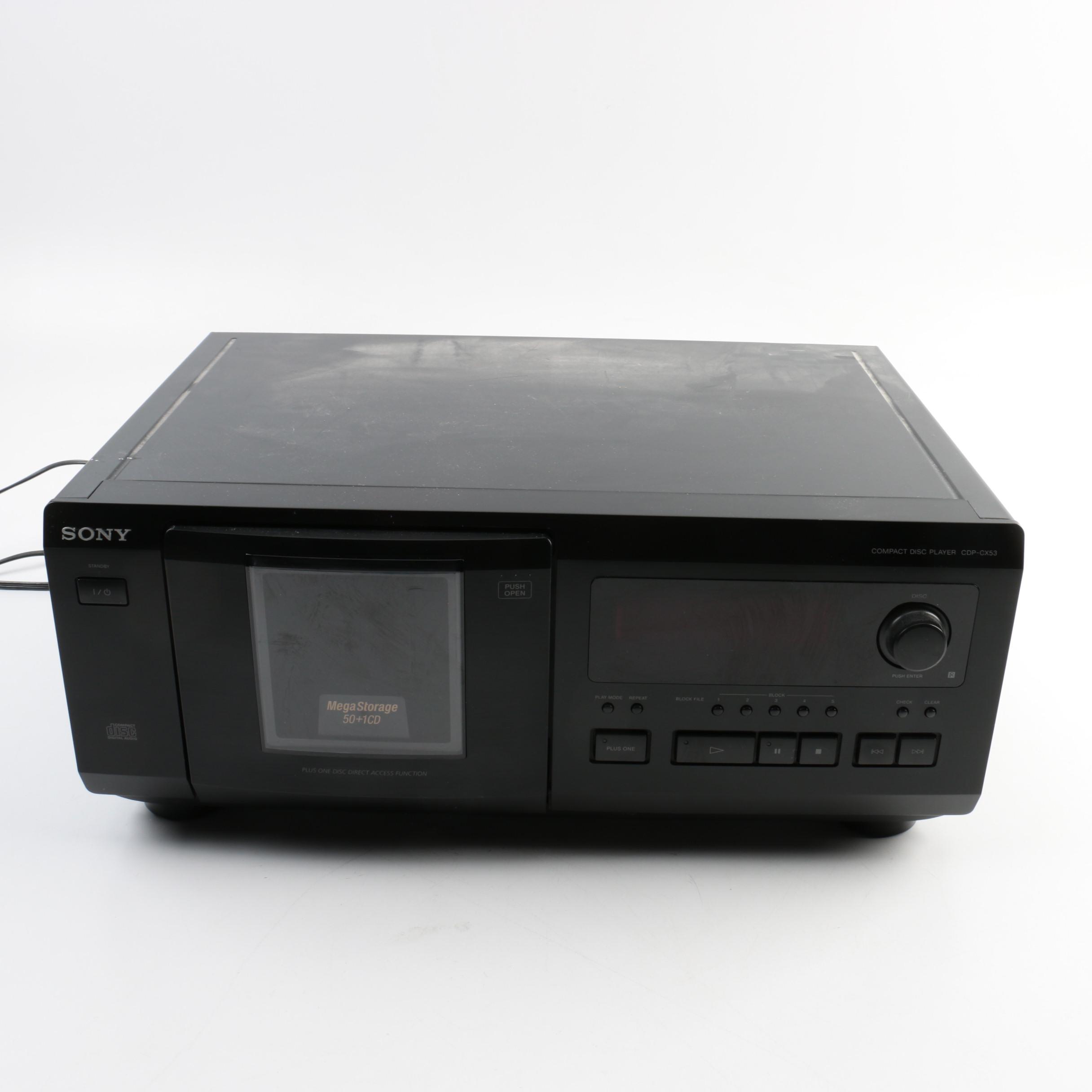 Sony 50-Disc CD Changer