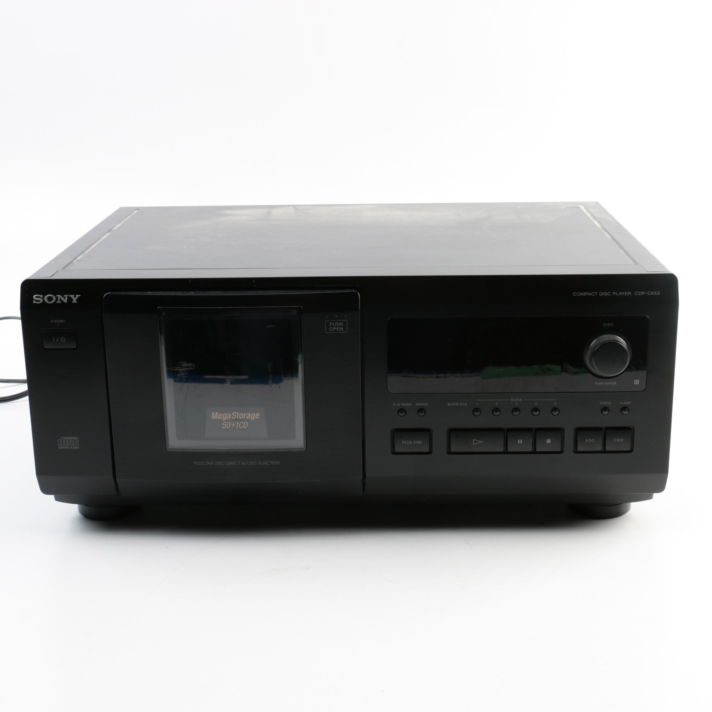 Sony 50-Disc CD Changer