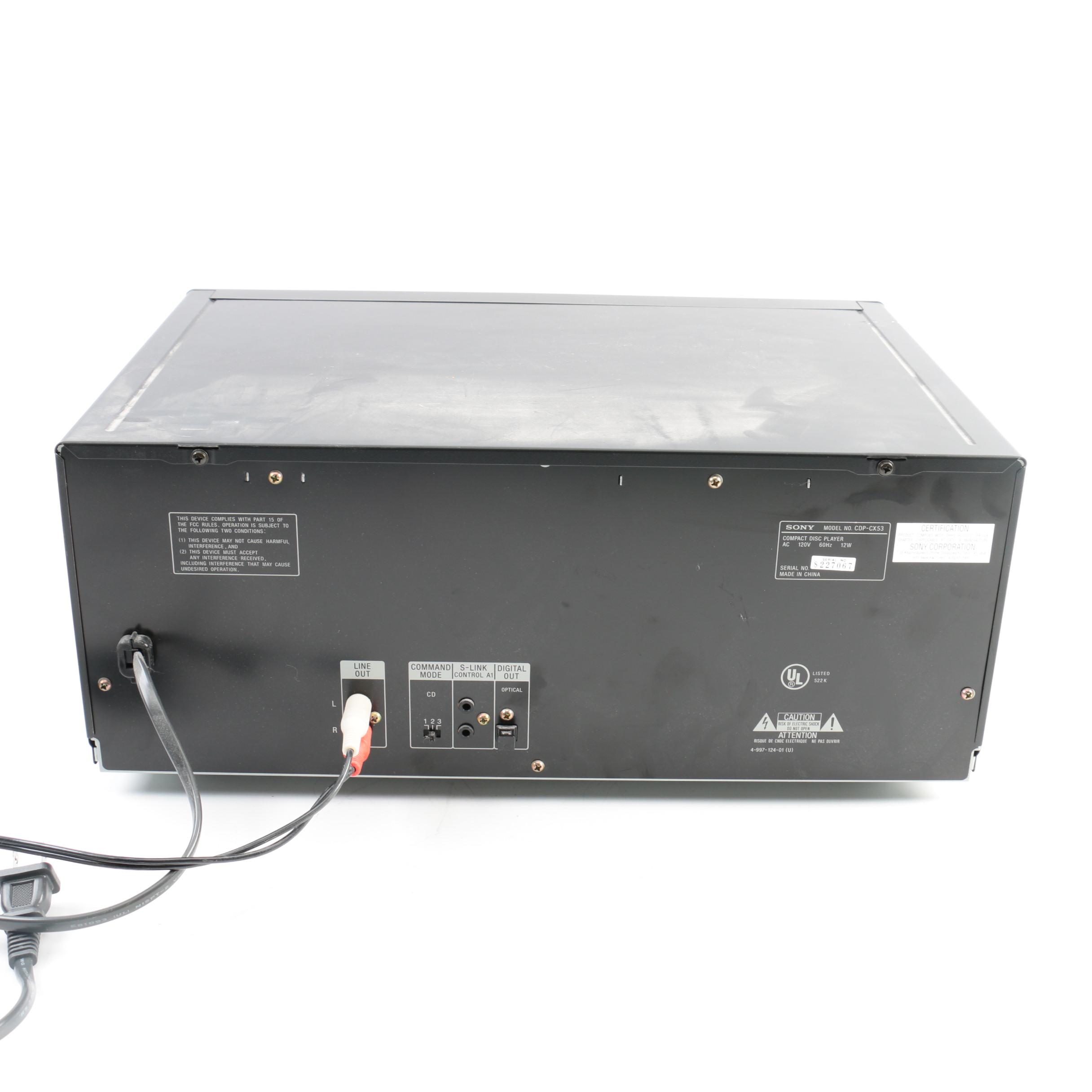 Sony 50-Disc CD Changer