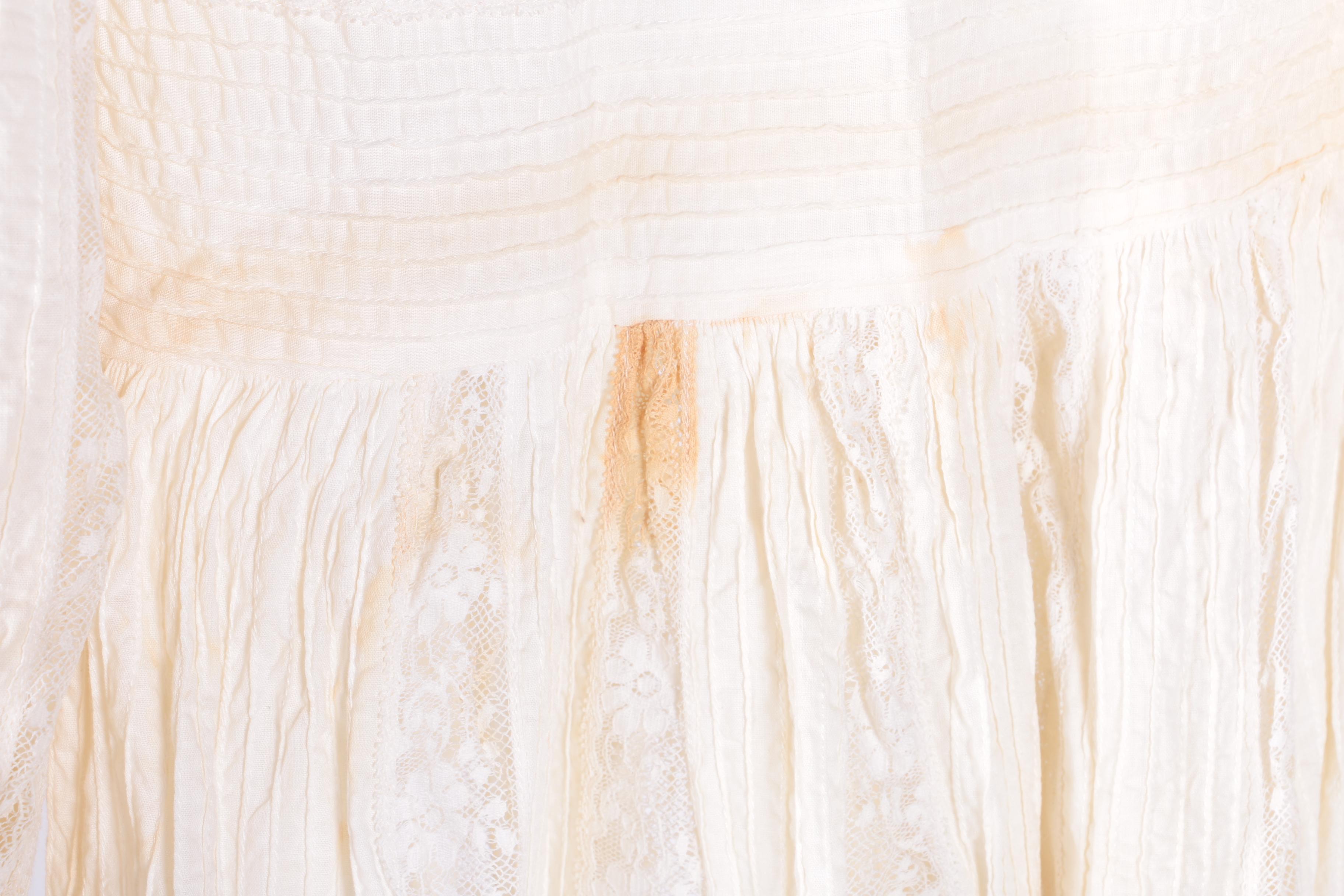 Fred Leighton Cotton Night gown