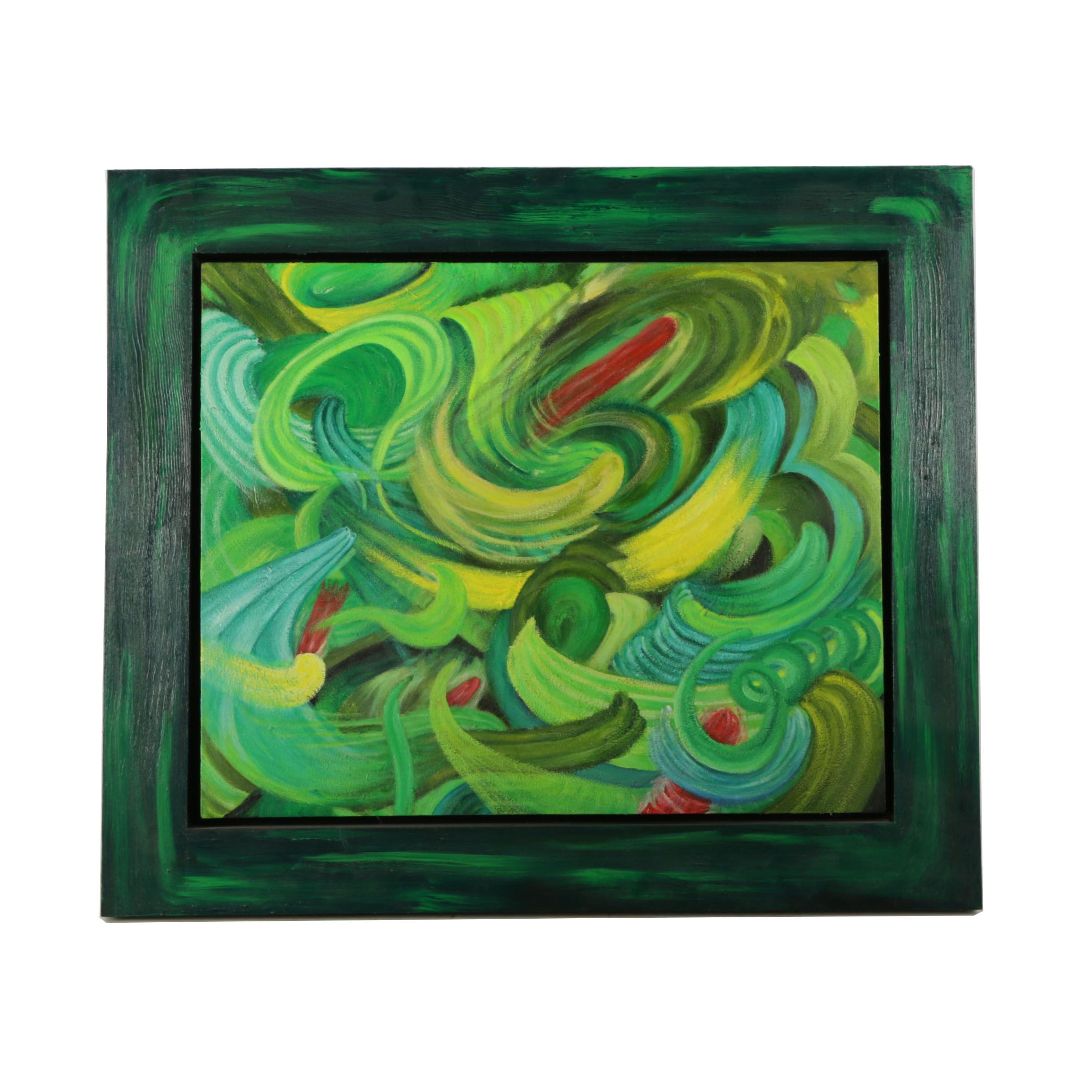 Bill Schiffer Oil Painting on Canvas "Separation"