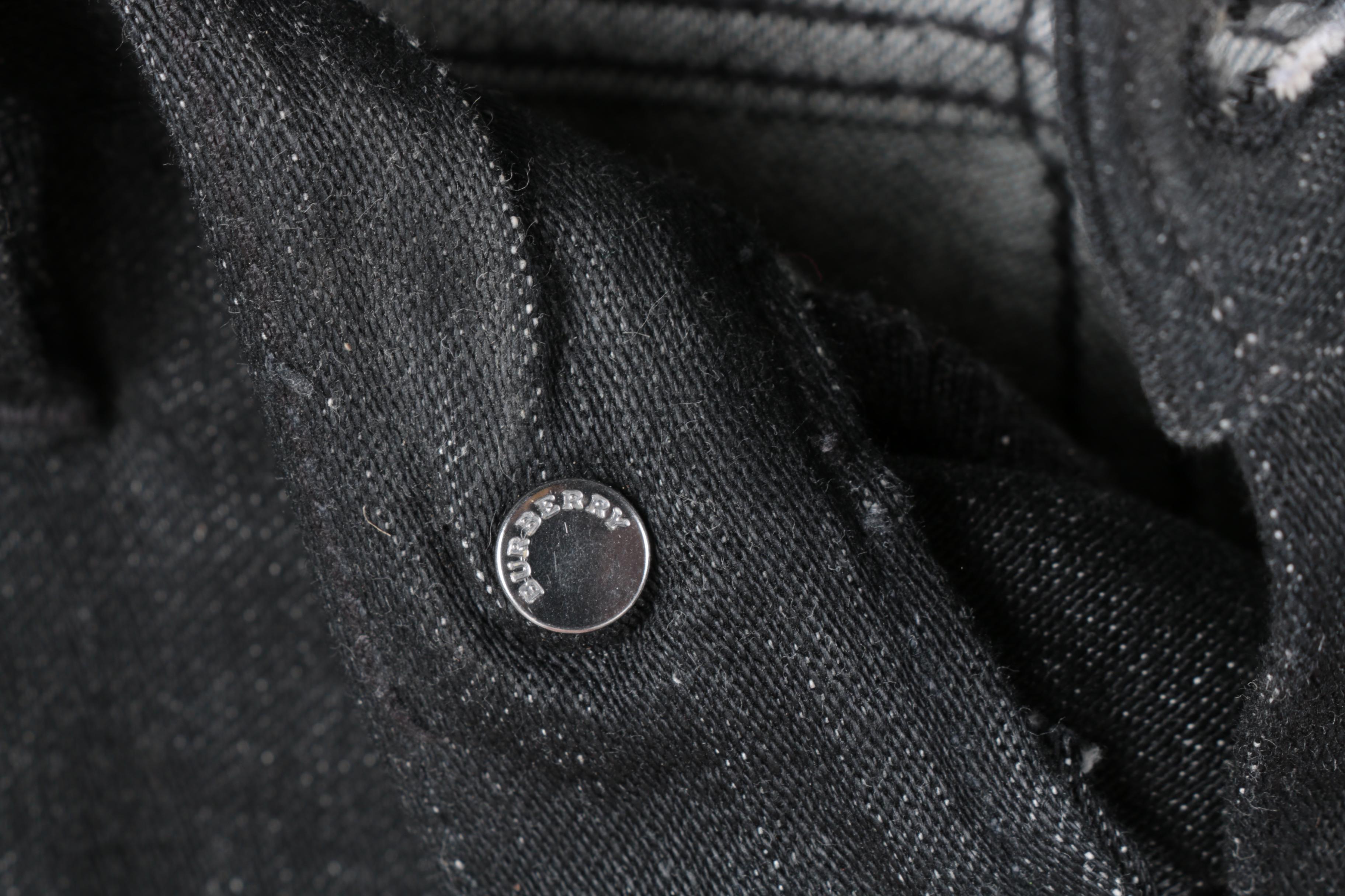 Men's Burberry London Black Shoreditch Jeans