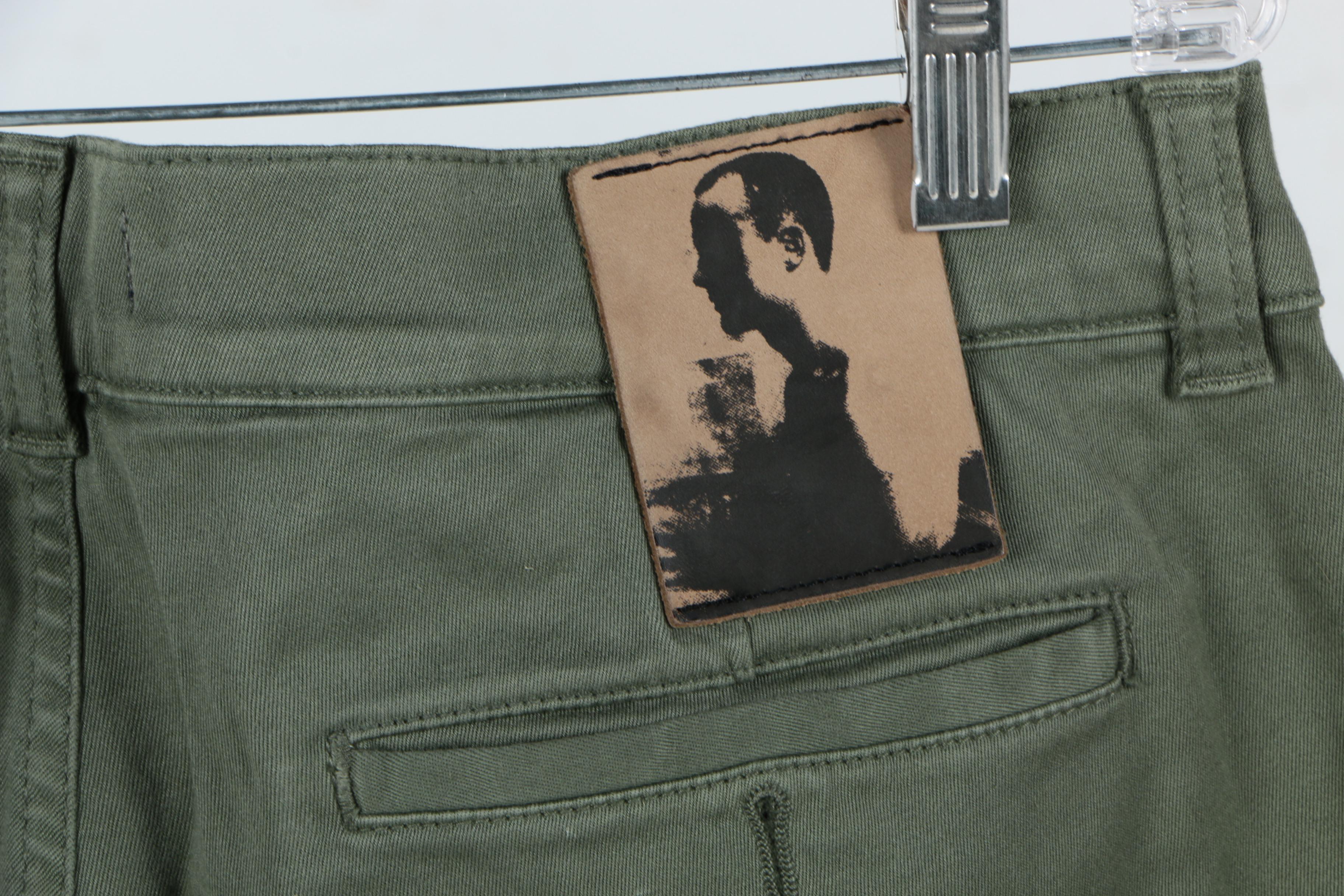 Men's Velour Olive Green Pants