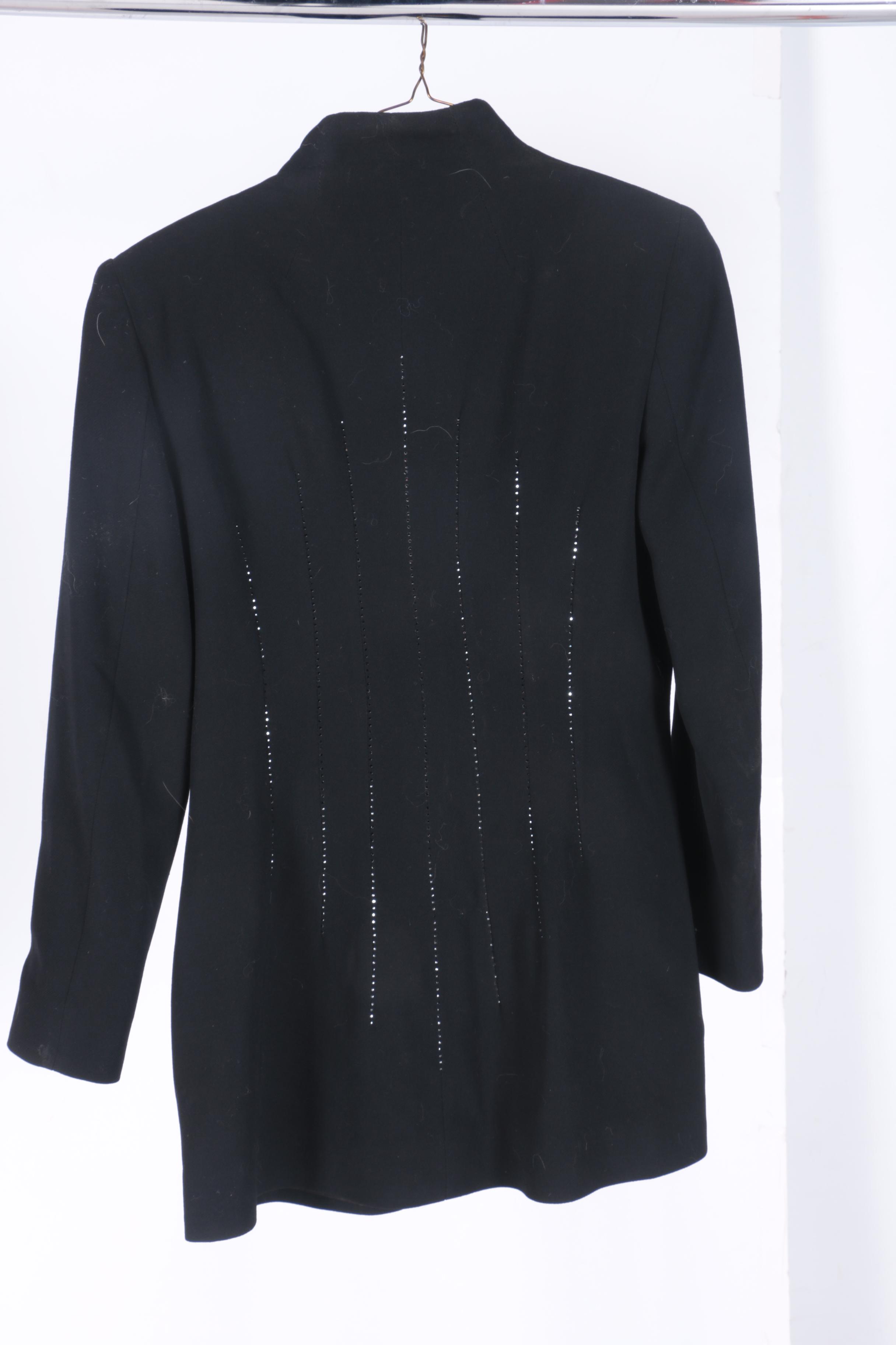 Griffith Gray For St. John Black Jacket