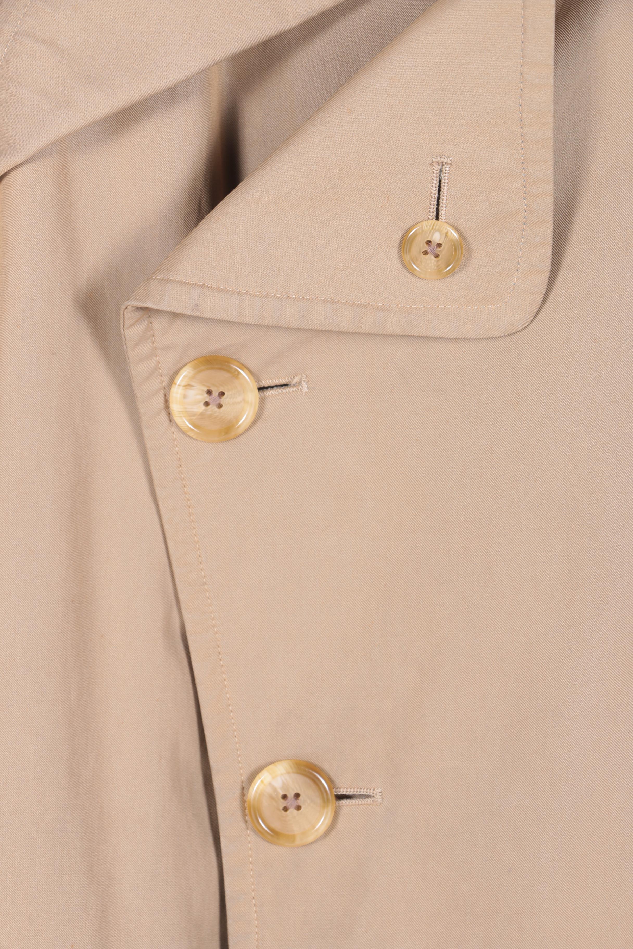 Men's 1980s Vintage Burberry Trench Coat