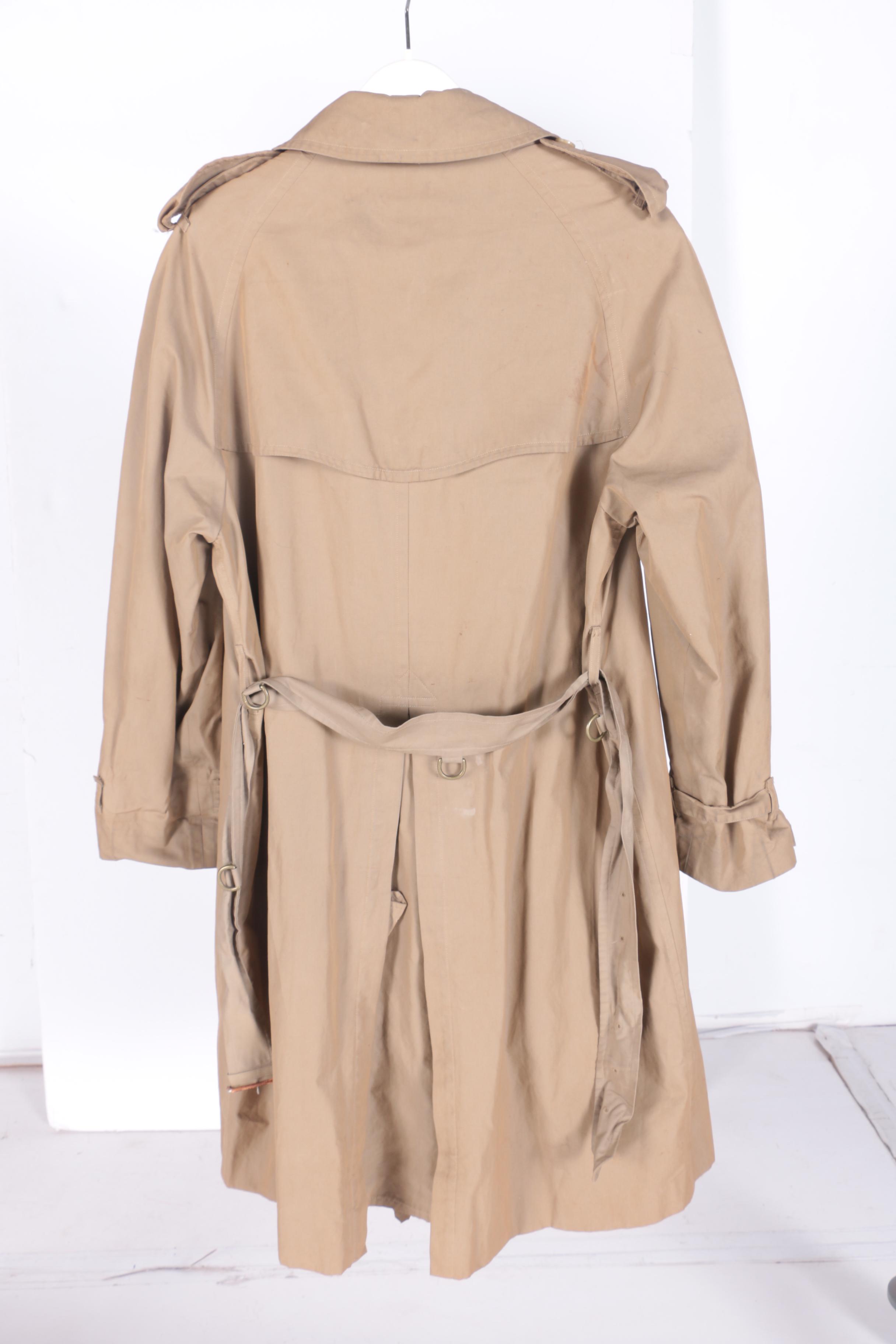 Men's 1980s Vintage Burberry Trench Coat