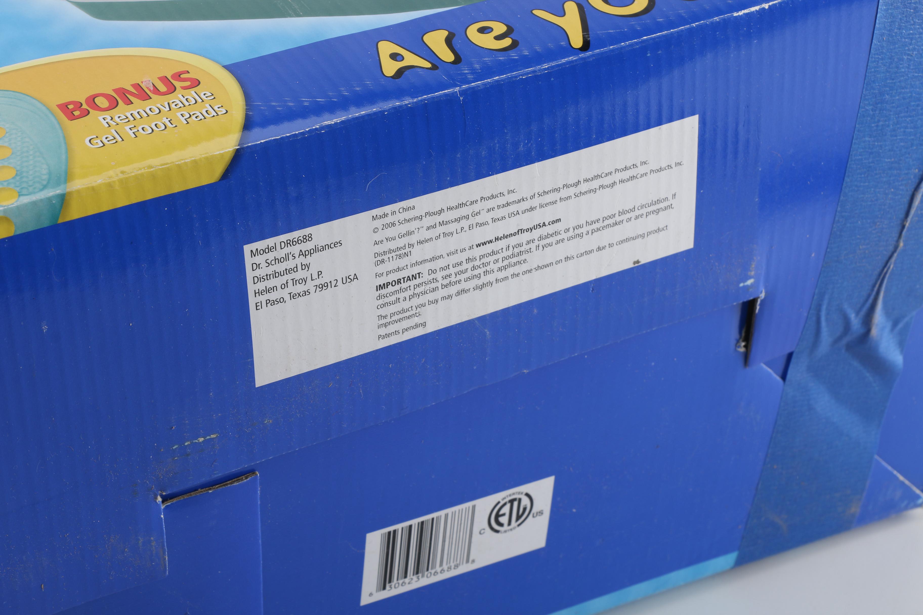 Dr. Scholl's Water Jet Foot Spa