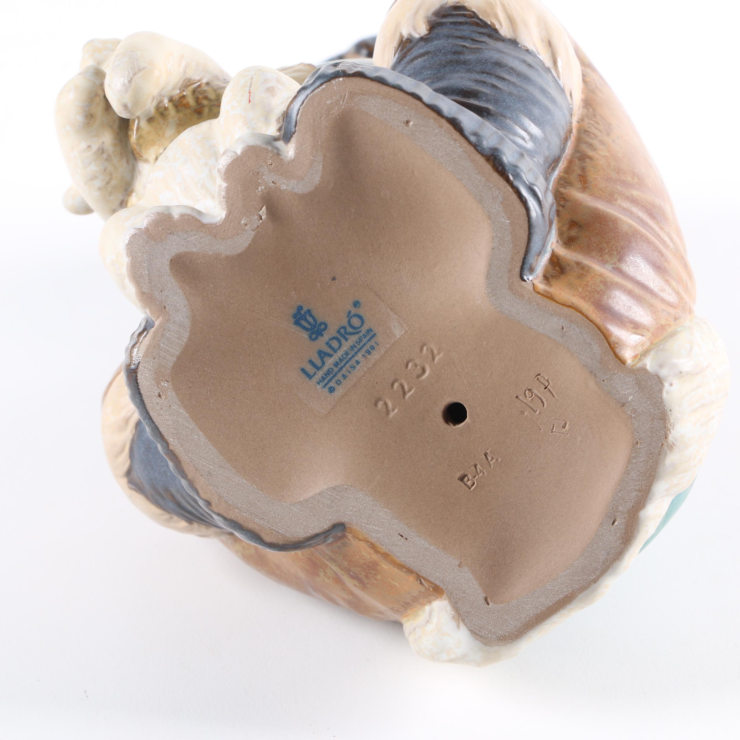 1991 Lladró "Poor Little Bear" Figurine